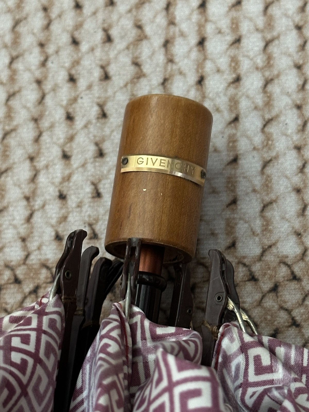 Givenchy Vintage 1980 Givenchy Monogram Logo Umbrella Size ONE SIZE - 12 Thumbnail