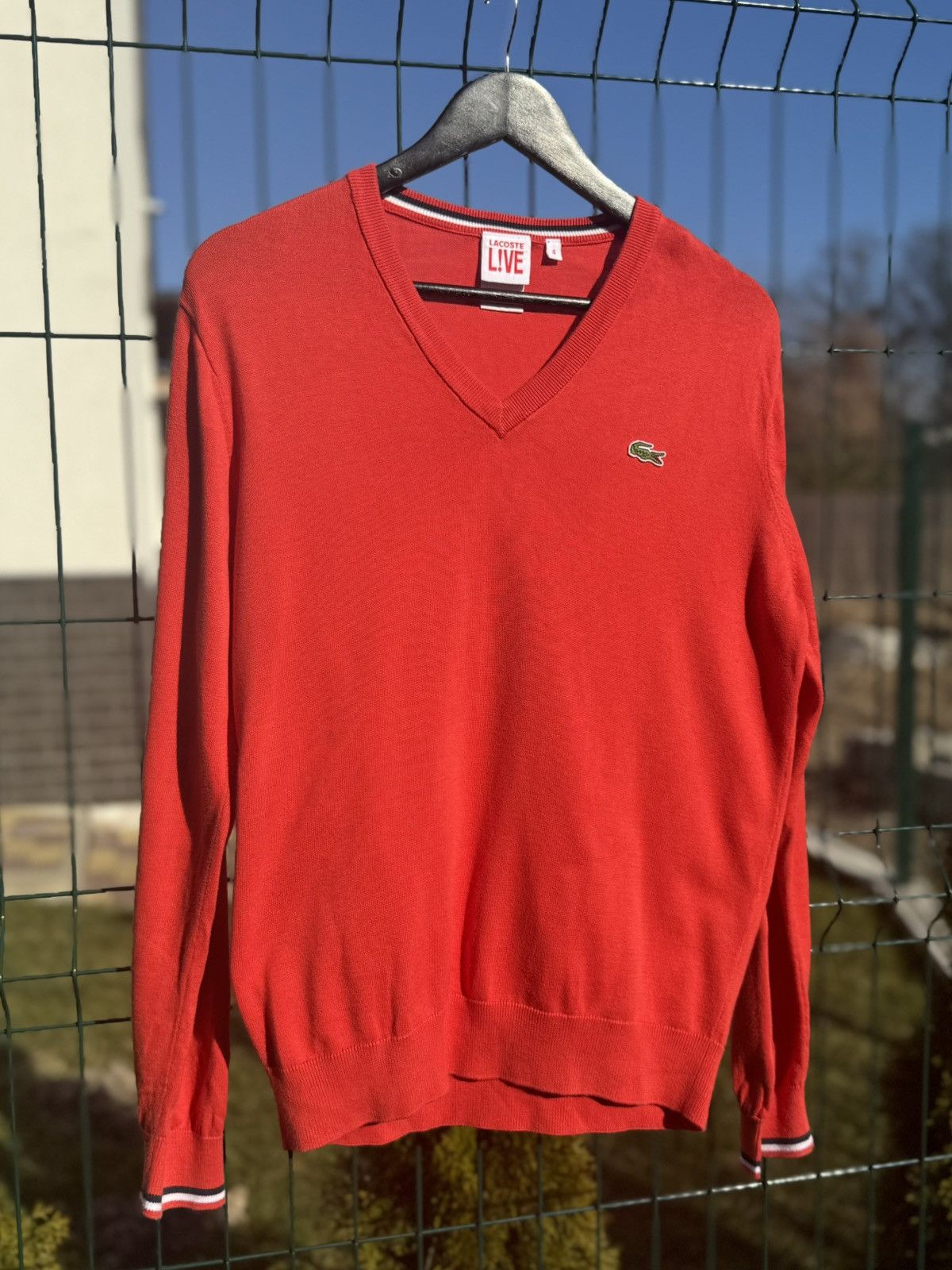 Lacoste Lacoste Live Cardigan sweater V Neck Size US M / EU 48-50 / 2 - 2 Thumbnail