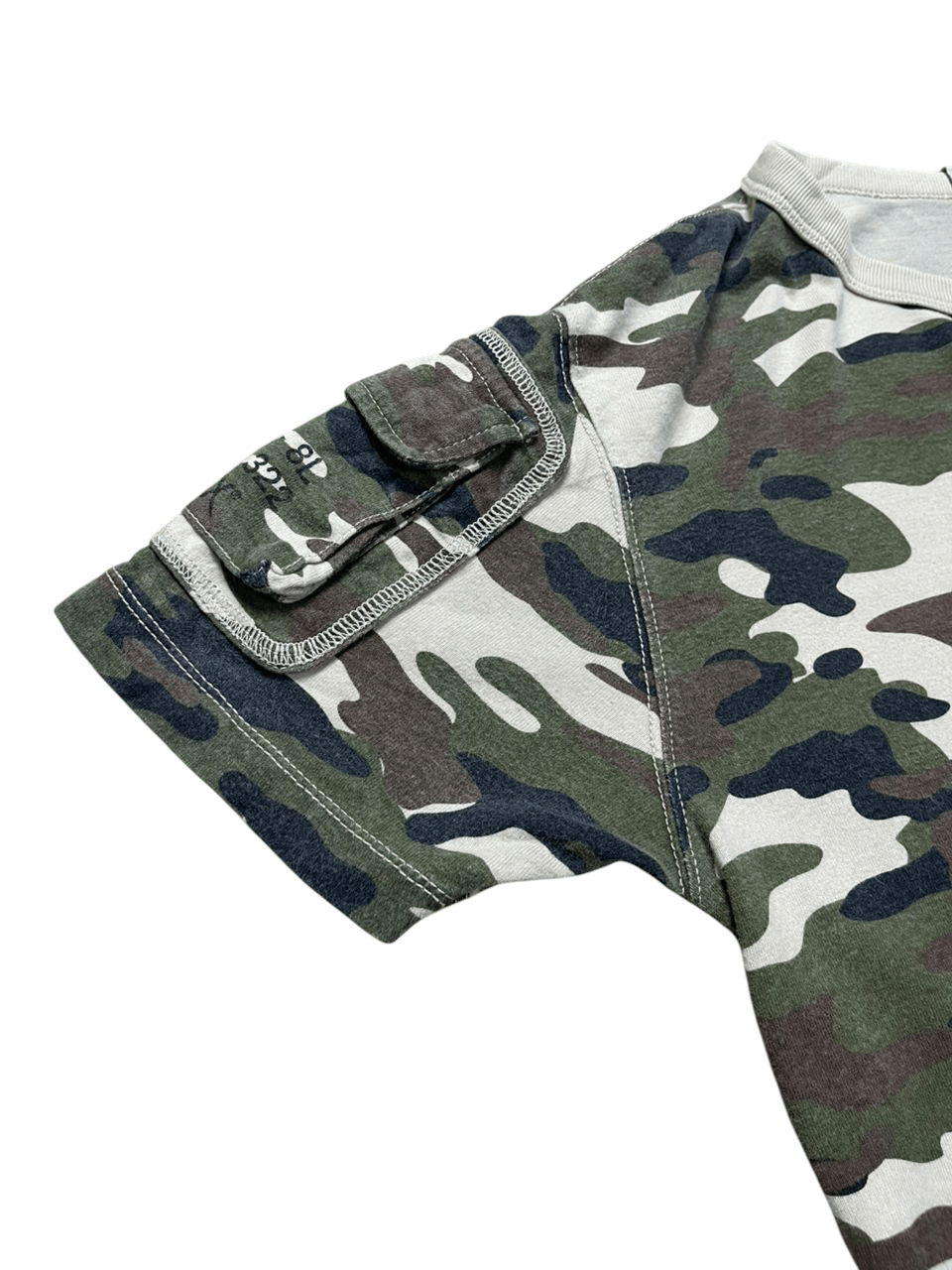 Avirex Avirex Camouflage Fatigue Crew Neck Tee Size US S / EU 44-46 / 1 - 9 Thumbnail