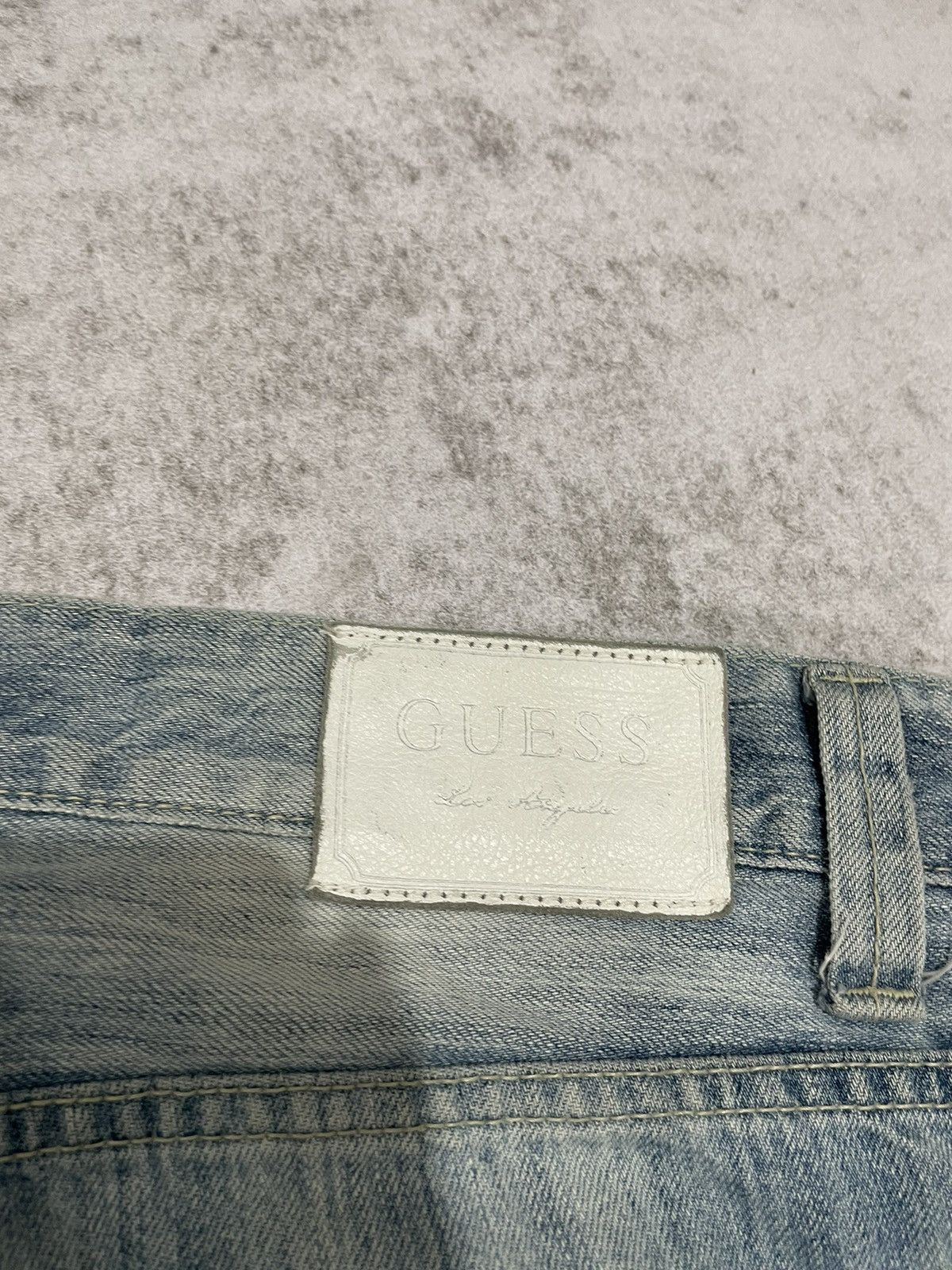 Guess 2000s guess acid wash japan denim pants y2k style Size US 31 - 10 Thumbnail