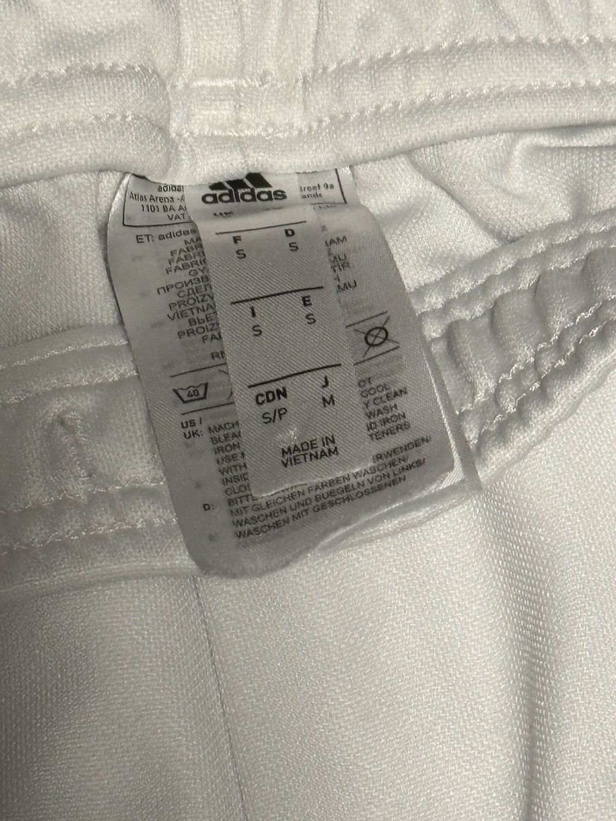 Adidas Adidas men sweatpants white size: s Size US 30 / EU 46 - 4 Thumbnail