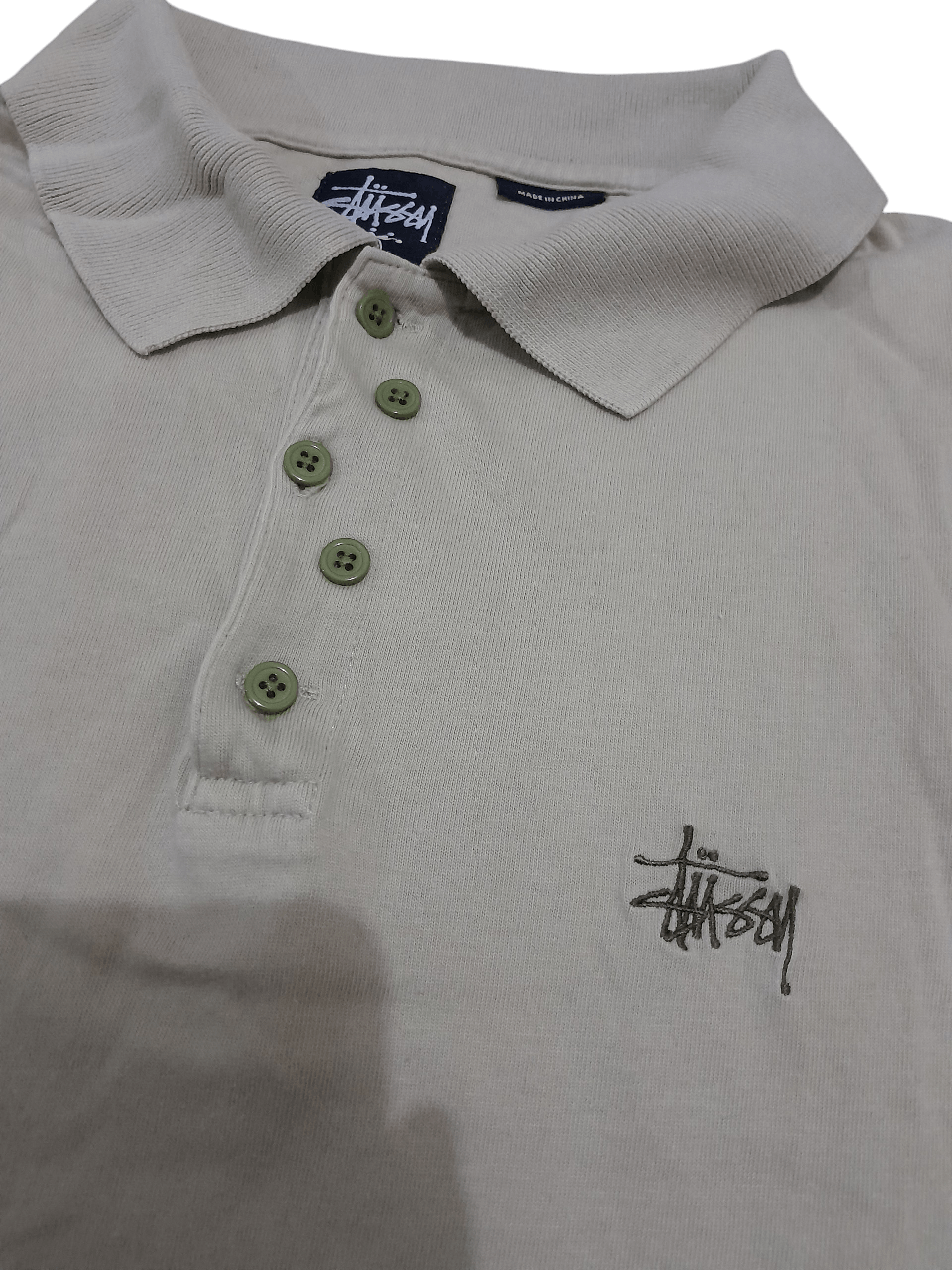 Stussy Rare stussy 5 button polo like yohji comme des garcons Size US M / EU 48-50 / 2 - 2 Thumbnail