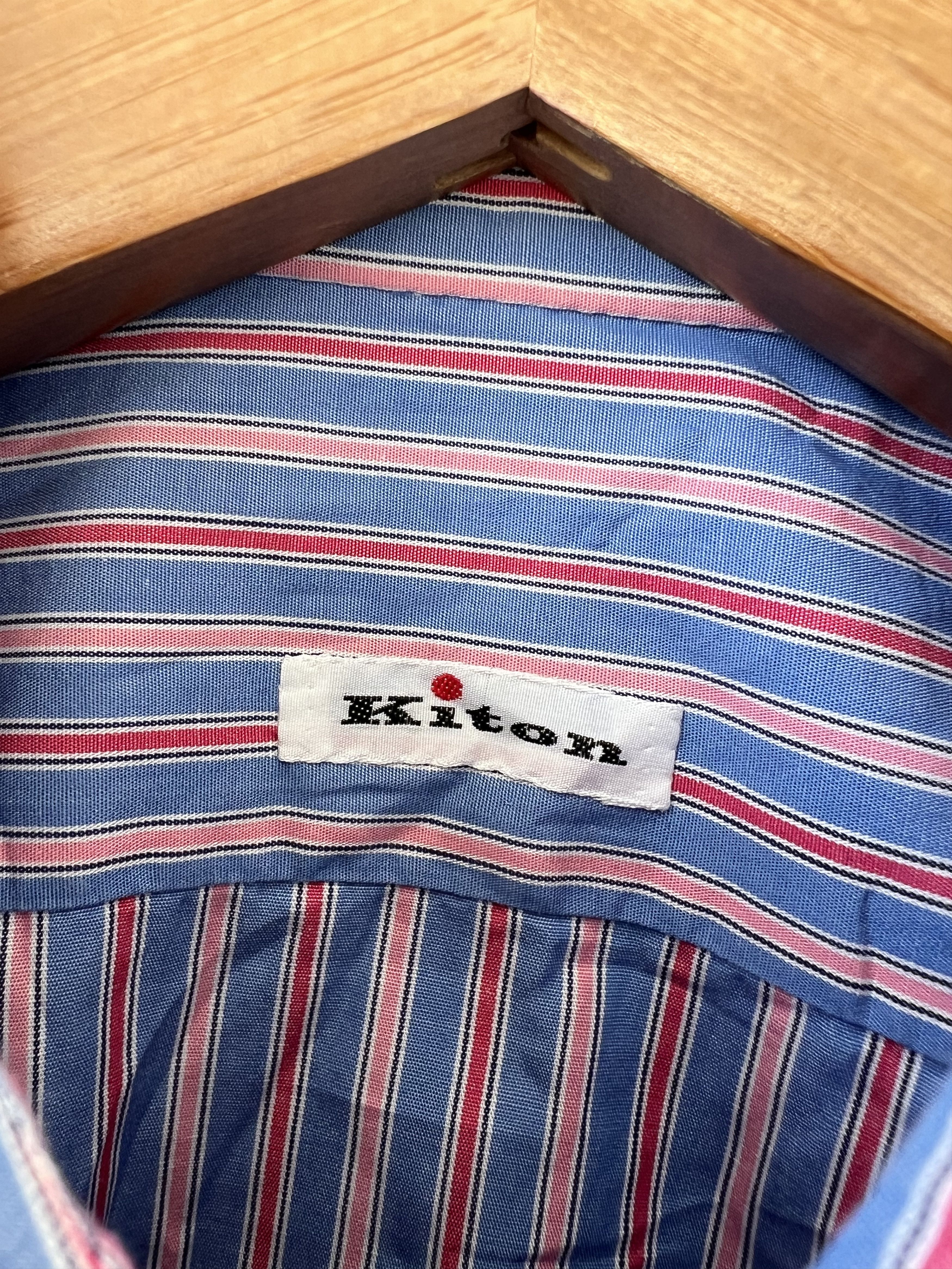 Kiton Kiton Shirt 16 Size US L / EU 52-54 / 3 - 2 Thumbnail