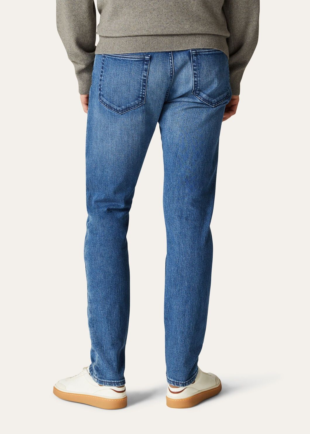 Loro Piana o1w1db10725 FAM2620 Doccio Pant in Blue Size US 34 / EU 50 - 5 Thumbnail