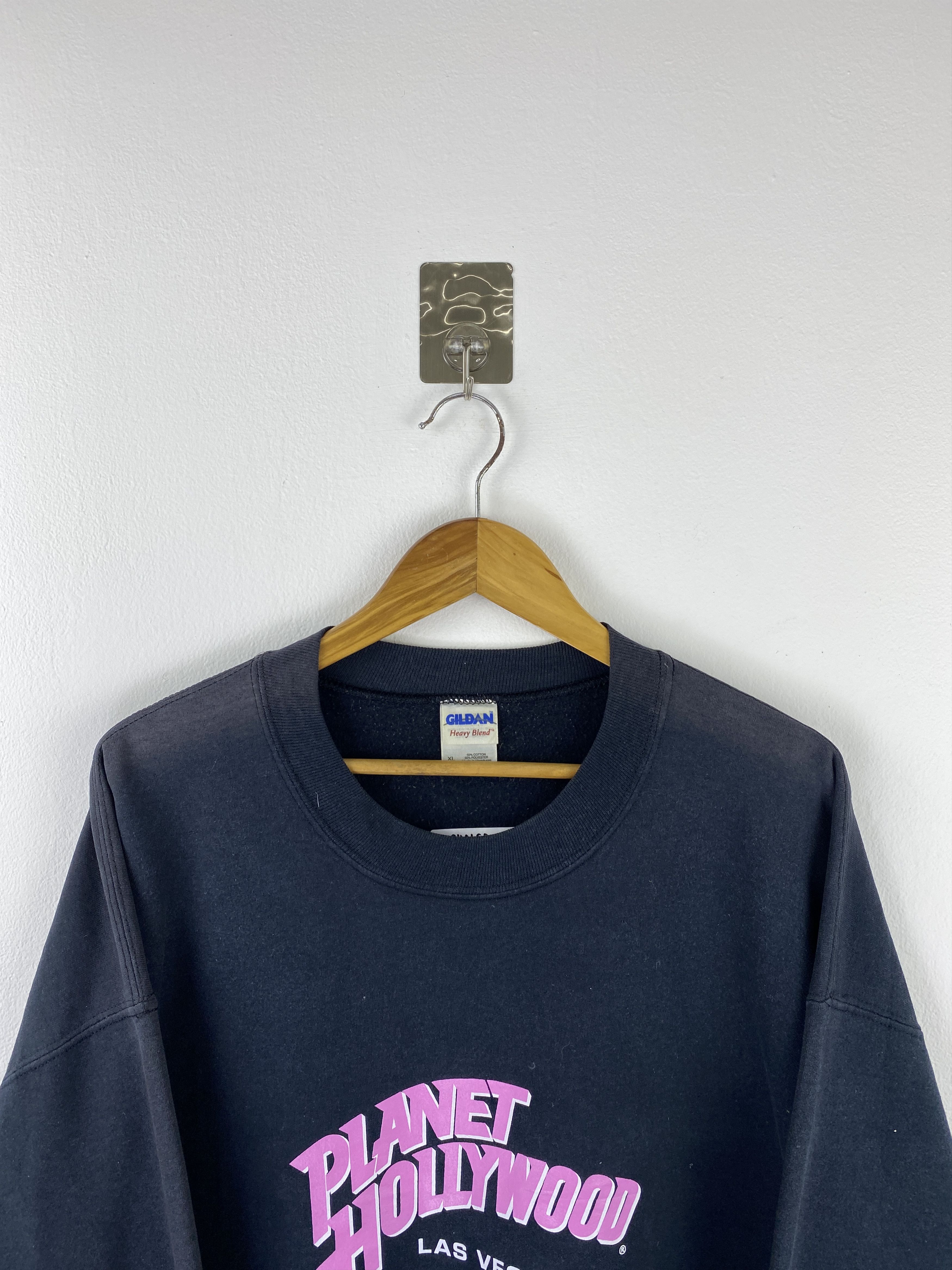 Planet Hollywood Vintage Planet Hollywood Crewneck Sweatshirt SH0450 Size US XL / EU 56 / 4 - 2 Thumbnail