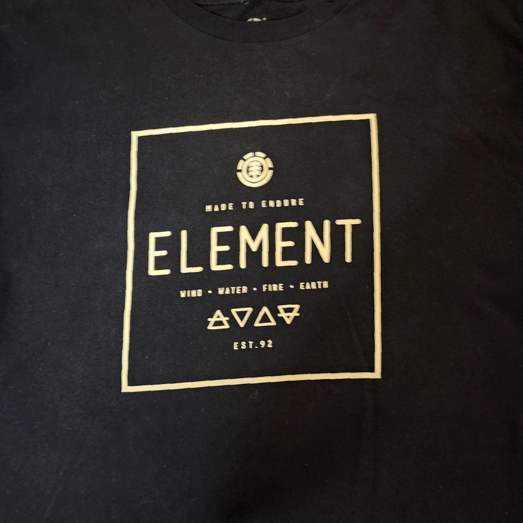 Element Element Shirt Mens Navy Blue Alchemist Box Tee M Skateboard Graphic Print Casual Size US M / EU 48-50 / 2 - 5 Thumbnail