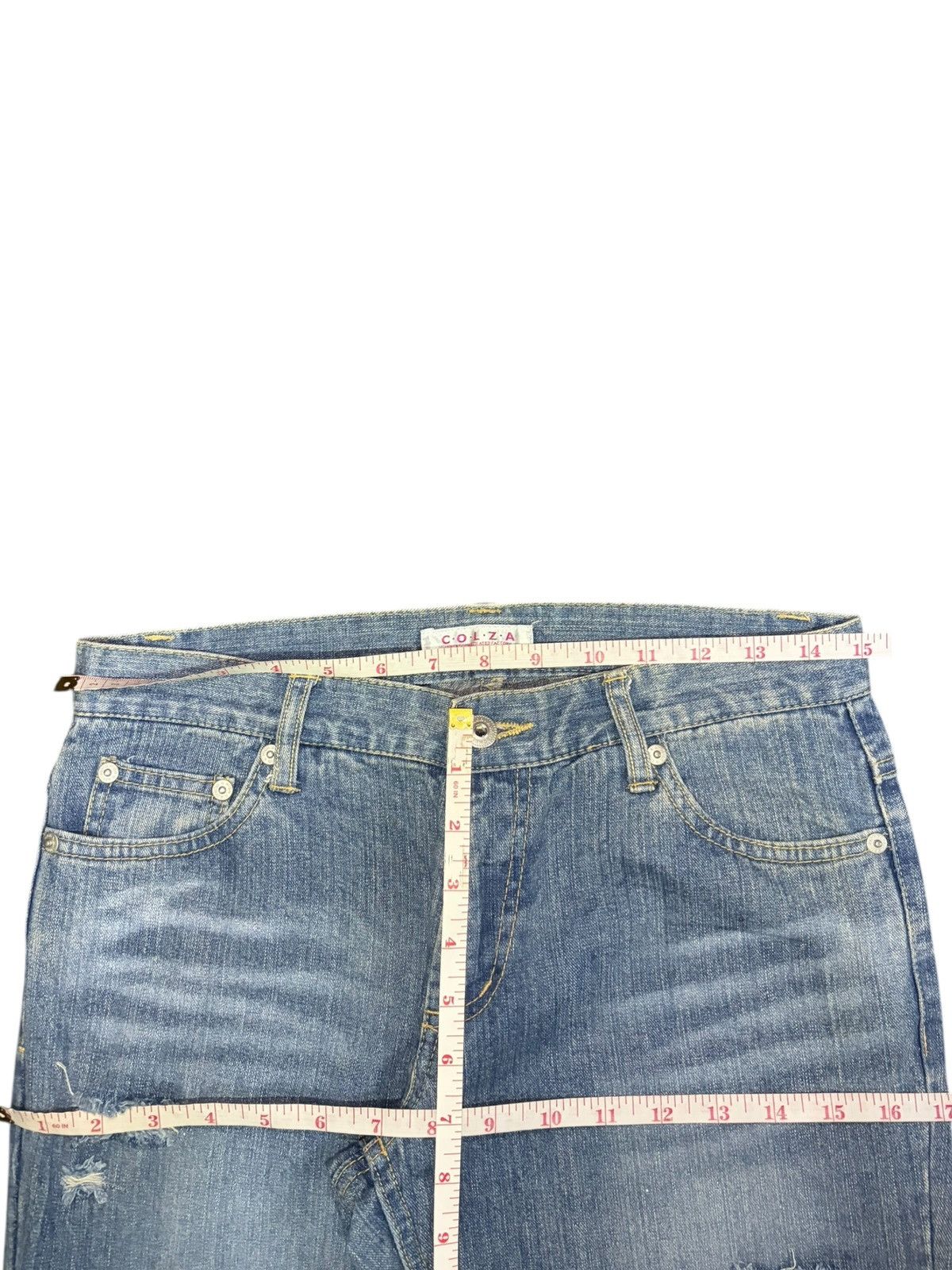 Hysteric Glamour Vintage Japanese Brand Distressed Flare Jeans Size 30" / US 8 / IT 44 - 6 Thumbnail