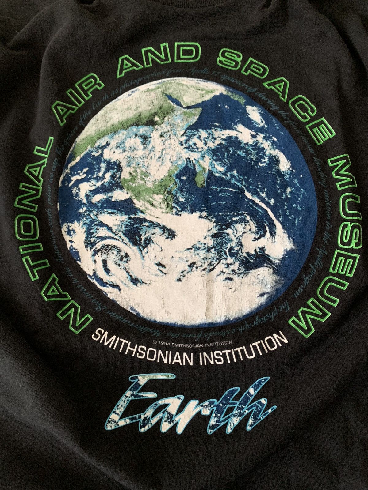 Fruit Of The Loom Vintage 1994 Fruit of the Loom Earth Space Art Tee Size US M / EU 48-50 / 2 - 3 Thumbnail