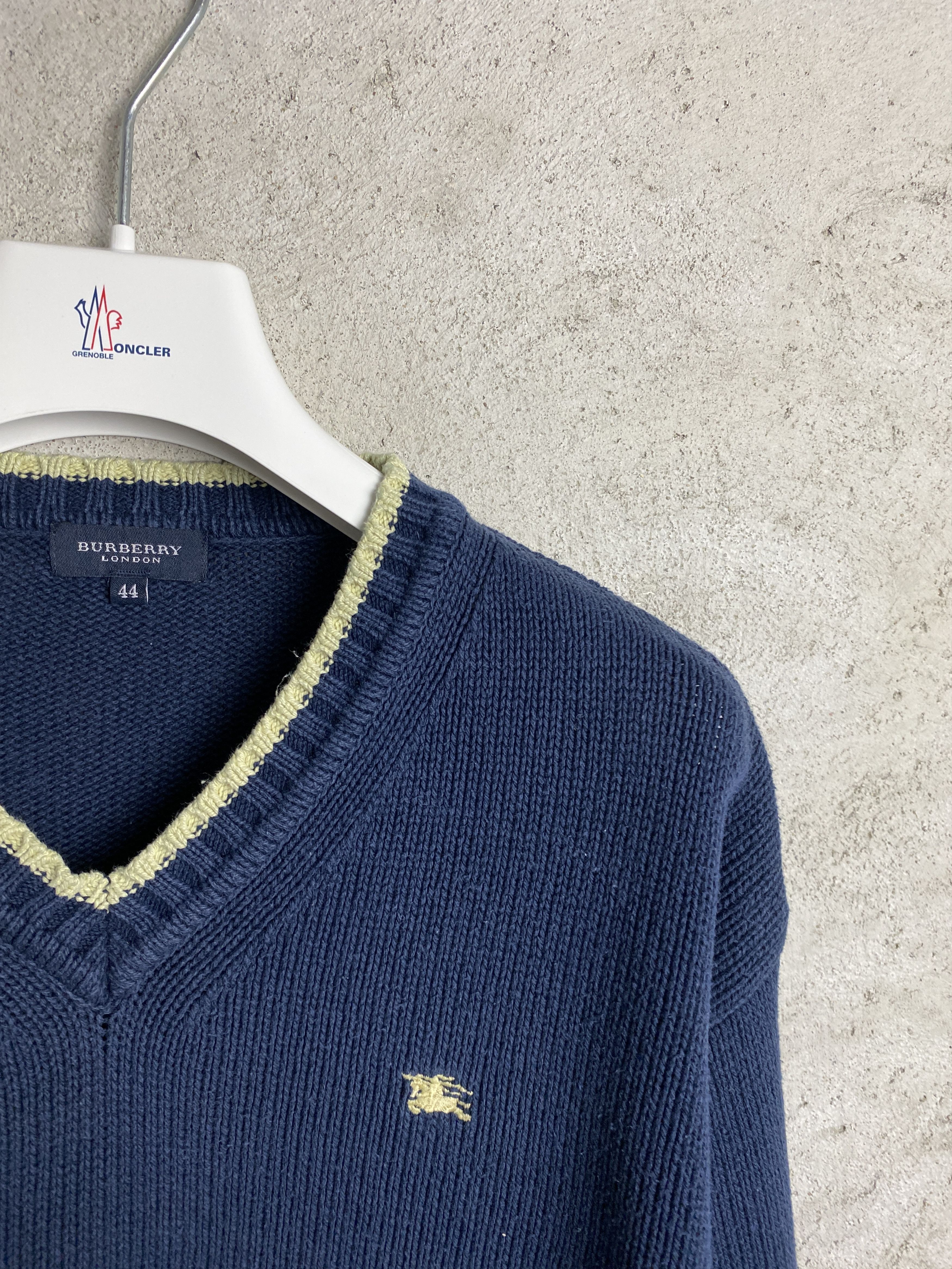 Burberry Burberry vintage small logo sweater knitwear Size US S / EU 44-46 / 1 - 2 Thumbnail