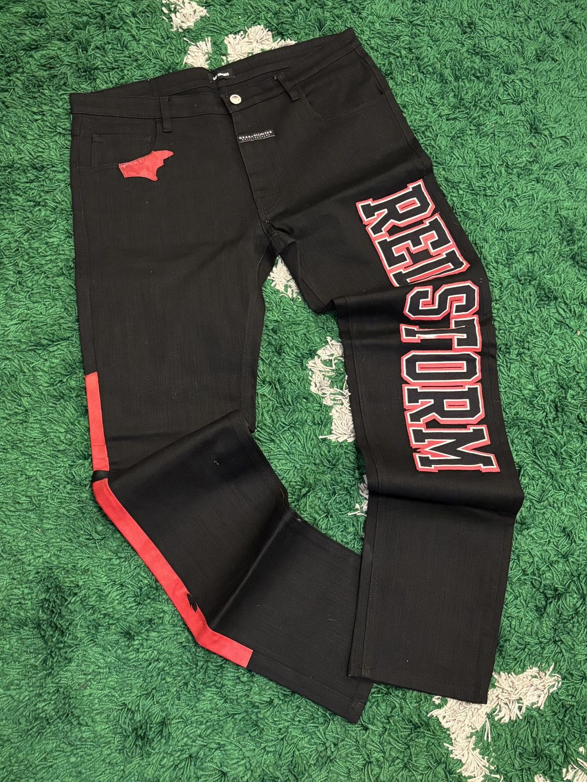 Raf Simons Raf Simmons SS19 Red Storm Pants Size US 36 / EU 52 - 2 Thumbnail
