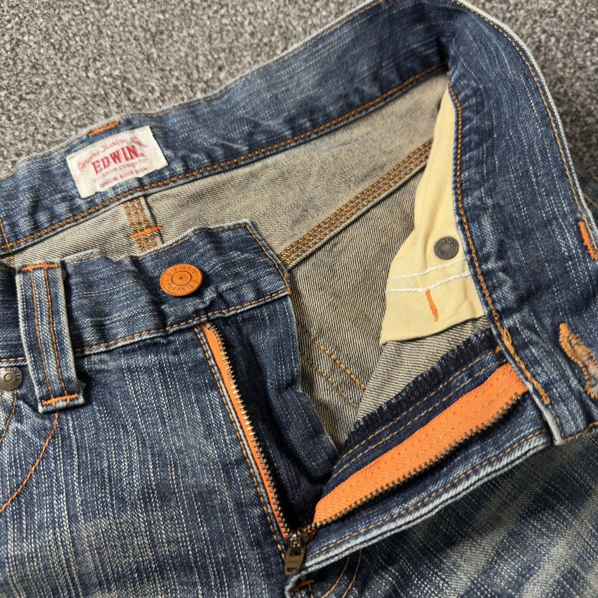Edwin 🔥🇯🇵 Vintage Japanese Seditionaries Edwin 403XV Bootcut Denim Size US 30 / EU 46 - 16 Thumbnail