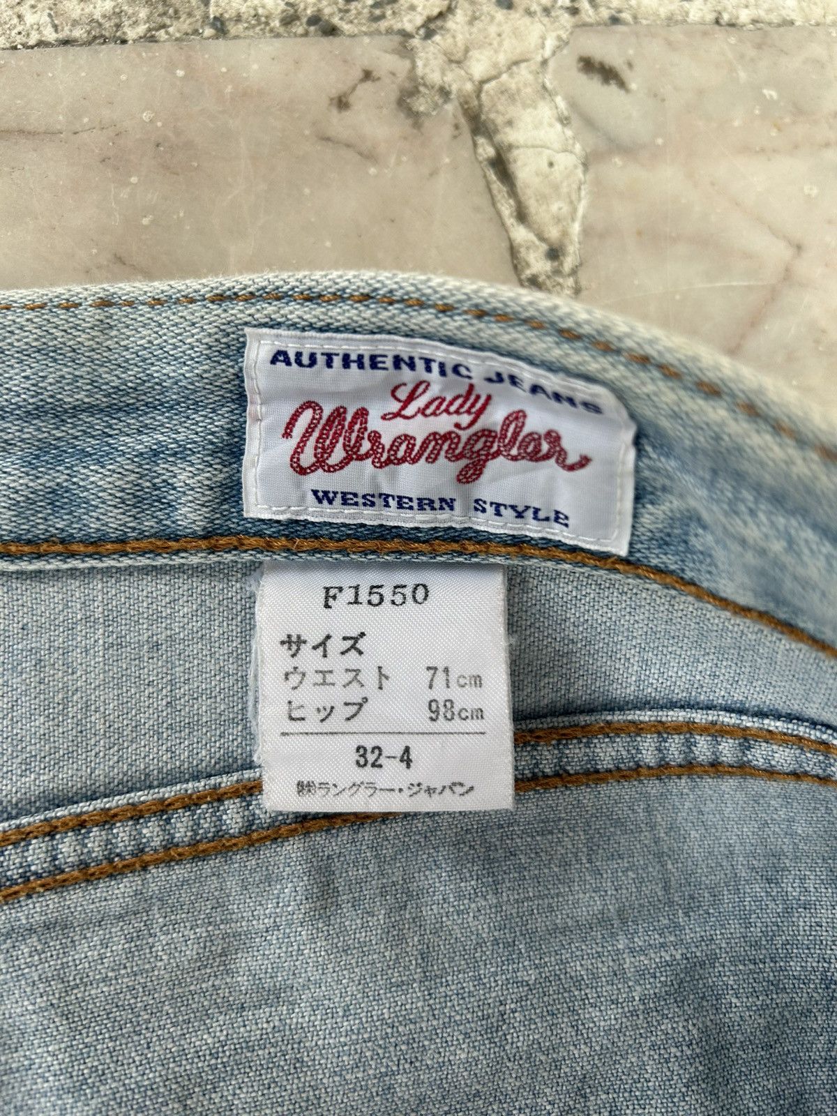 Wrangler Wrangler Vintage Straight Cut Denim Size US 28 / EU 44 - 11 Thumbnail