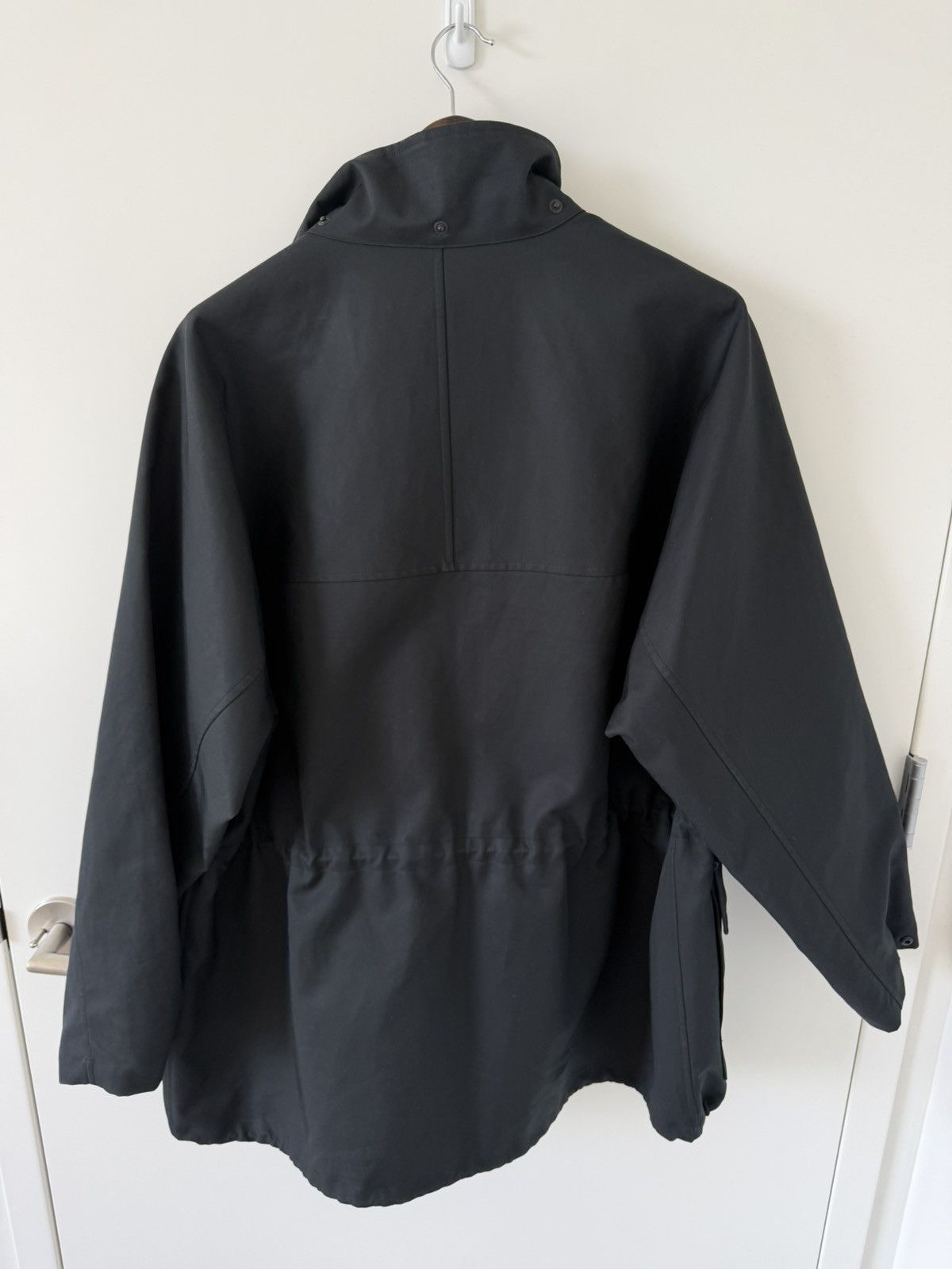 Auralee Auralee Navy Rain Coat High Density Gabardine Blouson $1425 Size US M / EU 48-50 / 2 - 9 Thumbnail