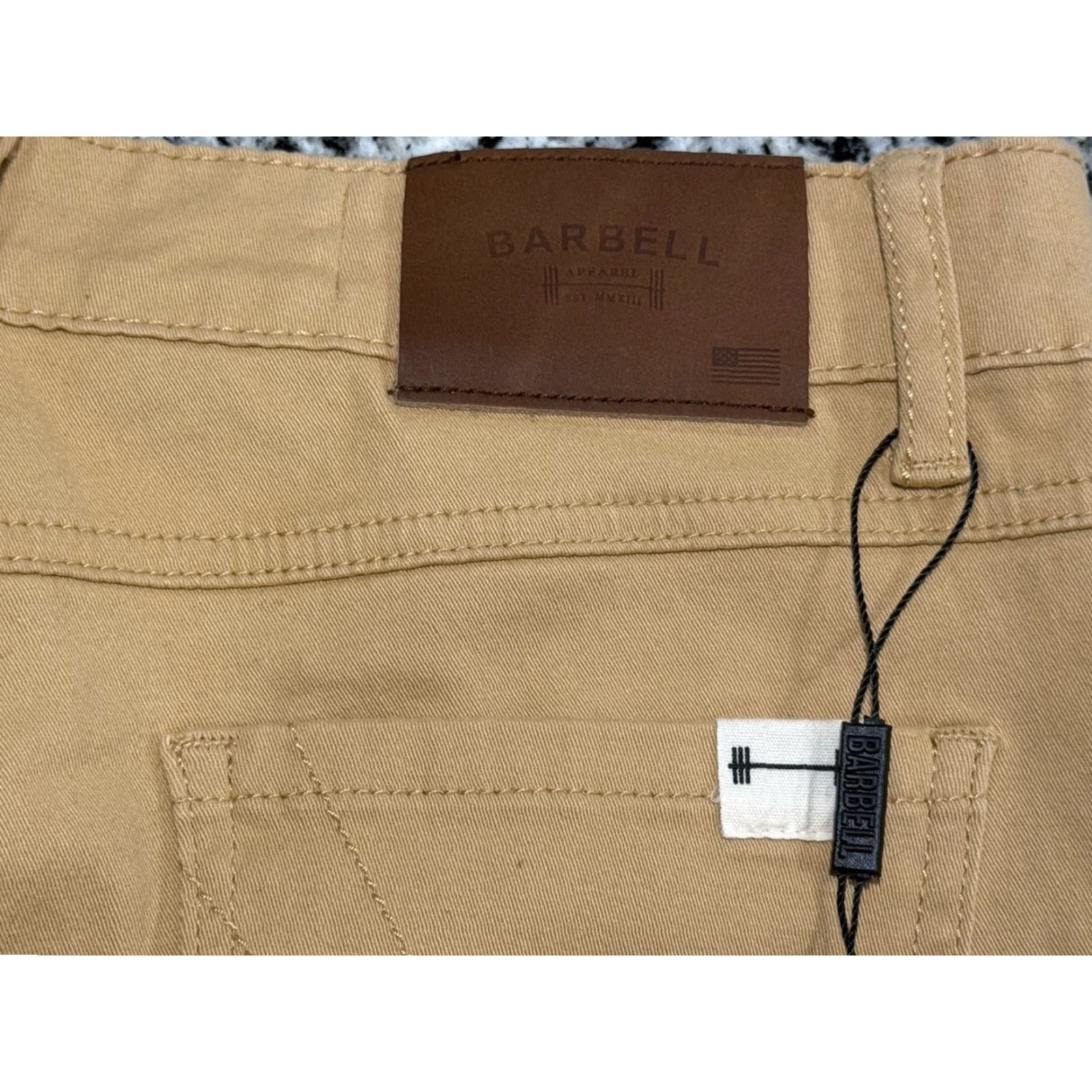 Vintage VINTAGE Barbell Apparel Women's Chino Pants Athletic 26 Khaki Stretch Casual 90s Size 26" / US 2 / IT 38 - 7 Thumbnail
