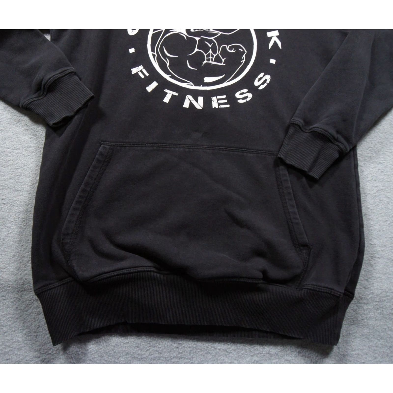 Gymshark GymShark Hoodie Mens Small Black Pullover Sweatshirt Fitness Adult Size US S / EU 44-46 / 1 - 3 Thumbnail