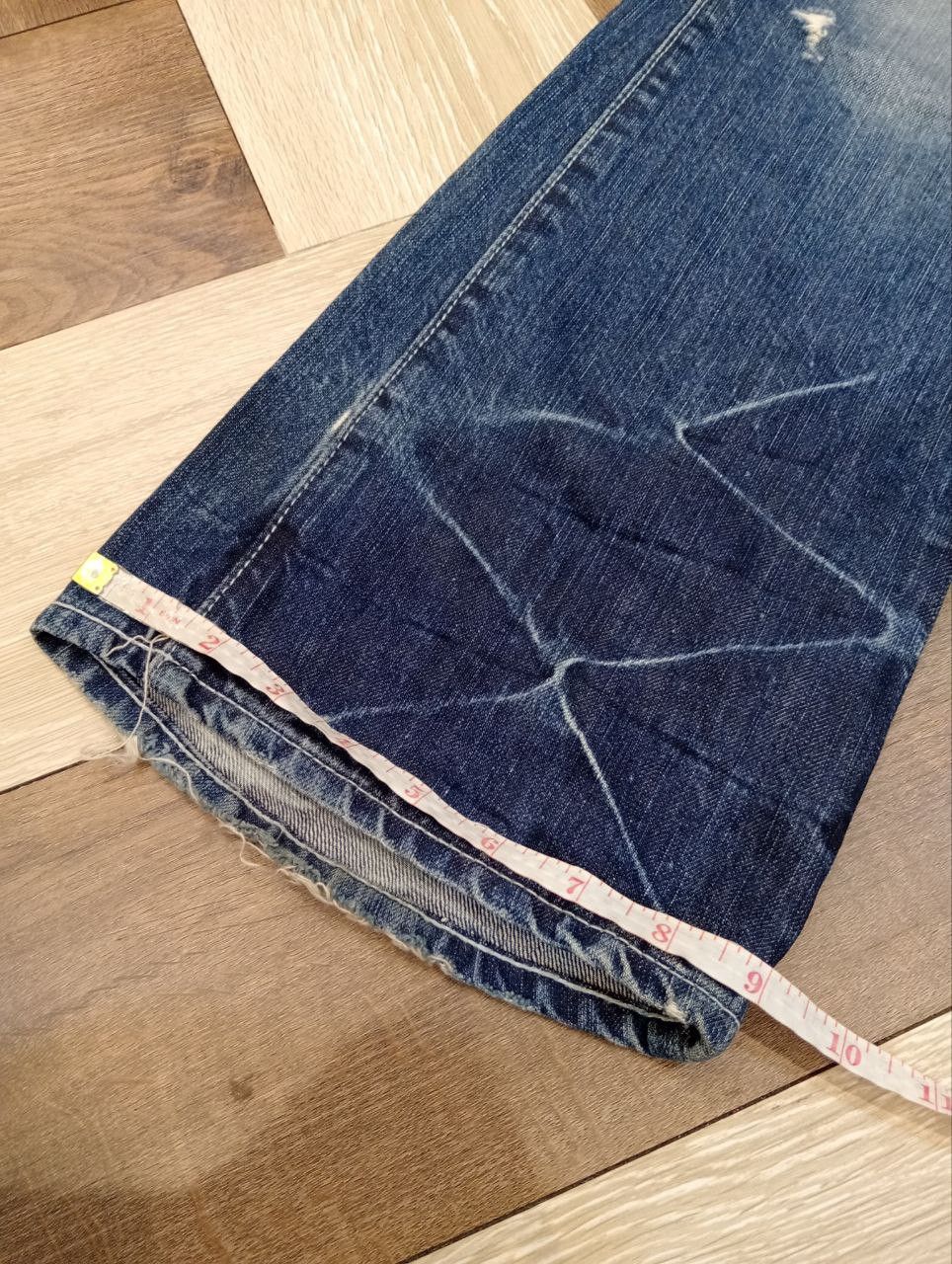 Japanese Brand JAPANESE CAVARIA STUDDED FLARED DISTRESSED JEANS - SIZE 44 Size US 32 / EU 48 - 16 Thumbnail