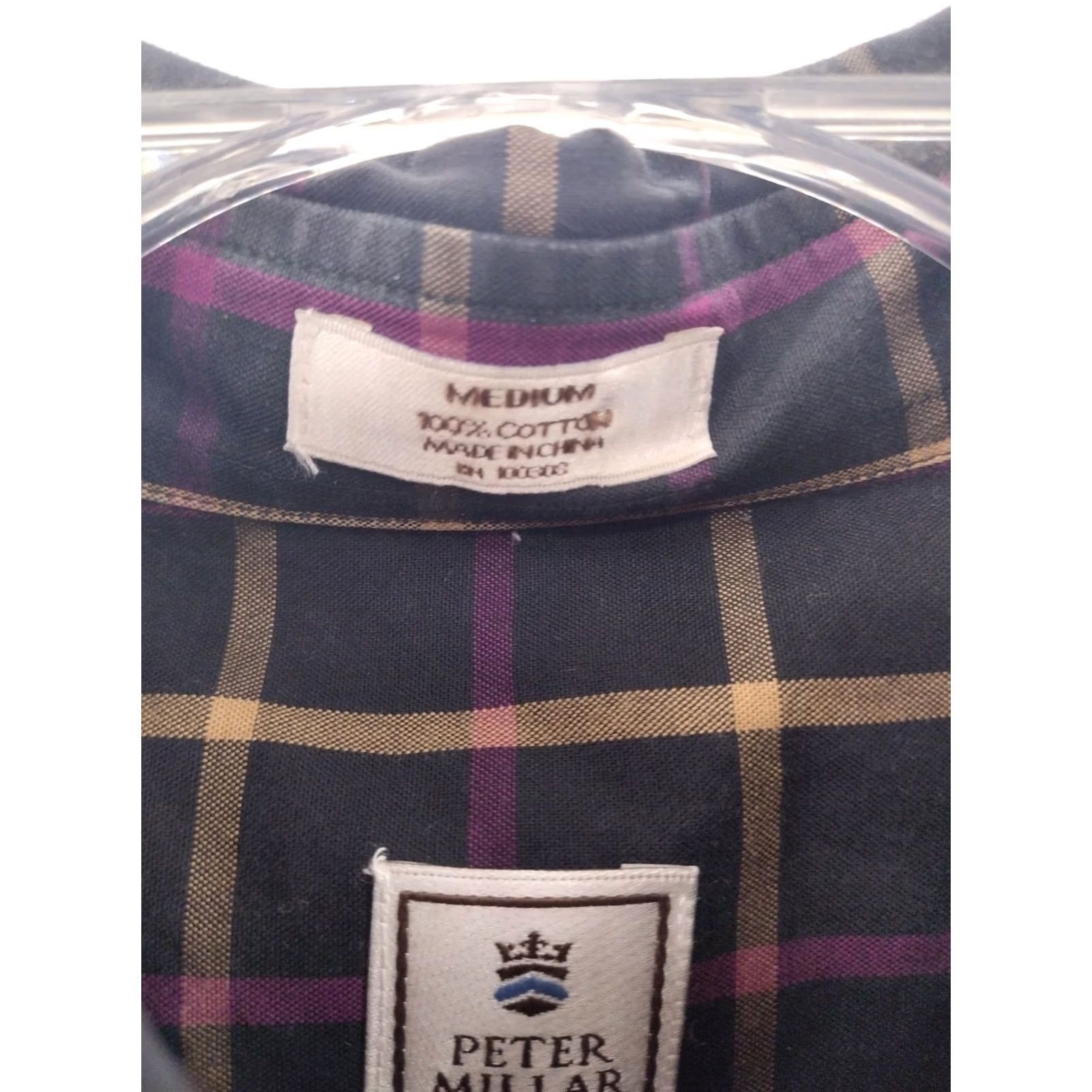 Peter Millar Peter Millar Shirt Mens M Classic Check Button Down Size US M / EU 48-50 / 2 - 5 Thumbnail