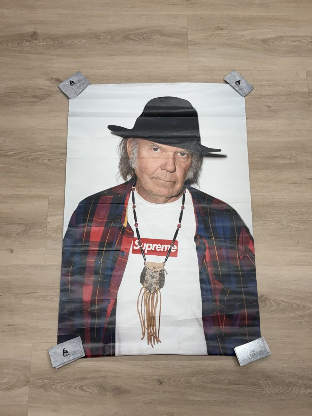 Supreme 2001 Poster Size Supreme x Jamil GS Calendar | Grailed