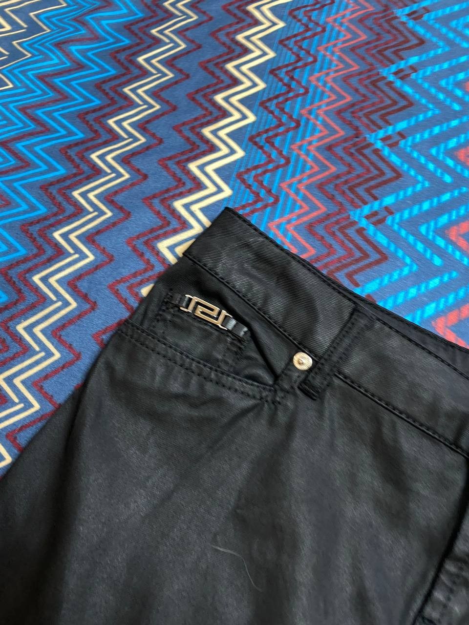 Versace luxury Midi Skirts Versace Y2K Vintage streetwear Size 31" - 8 Thumbnail