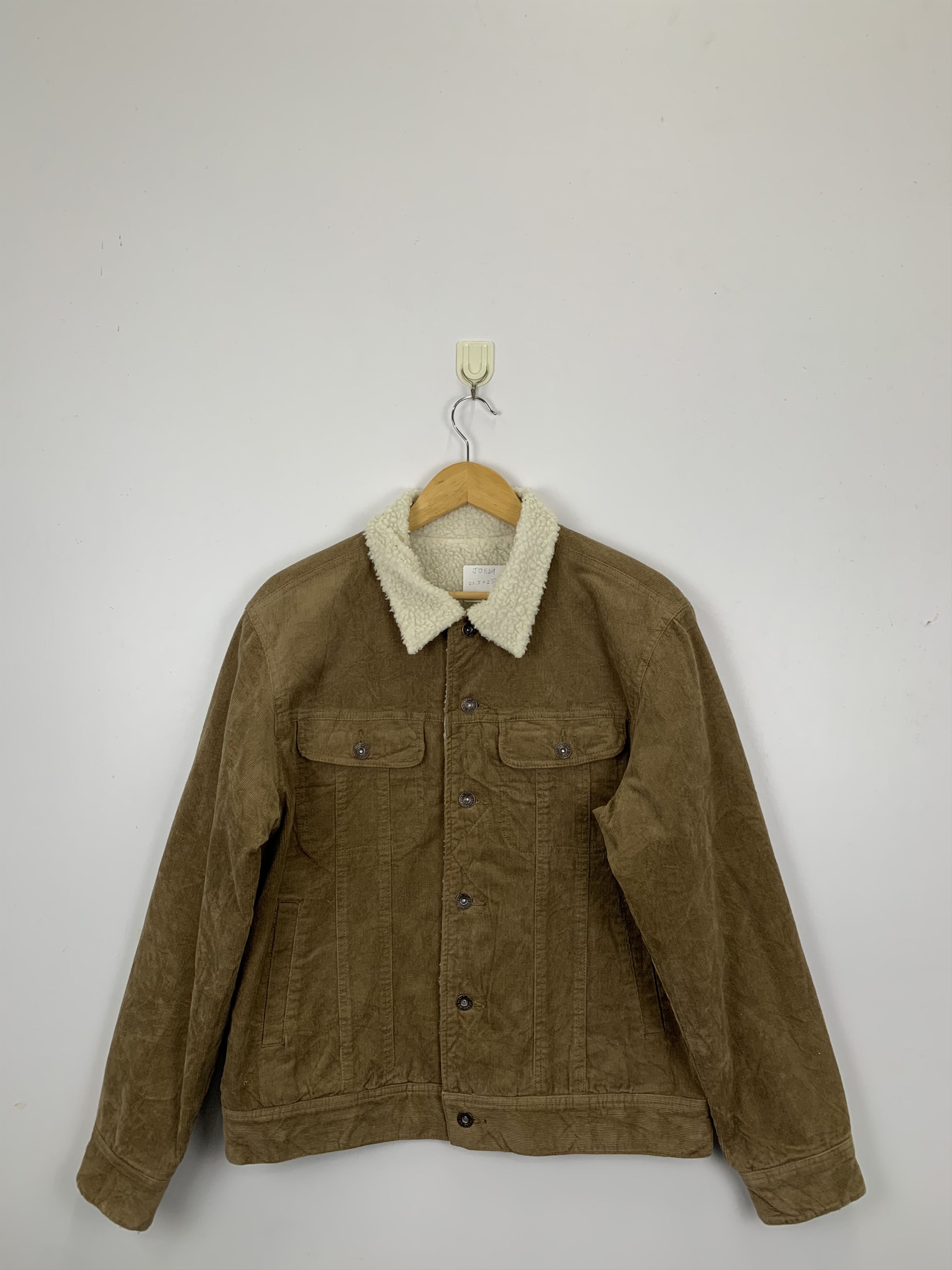 Japanese Brand Vintage Japanese Brand Sherpa Velvet Denim Jacket J0829 Size US M / EU 48-50 / 2 - 1 Thumbnail