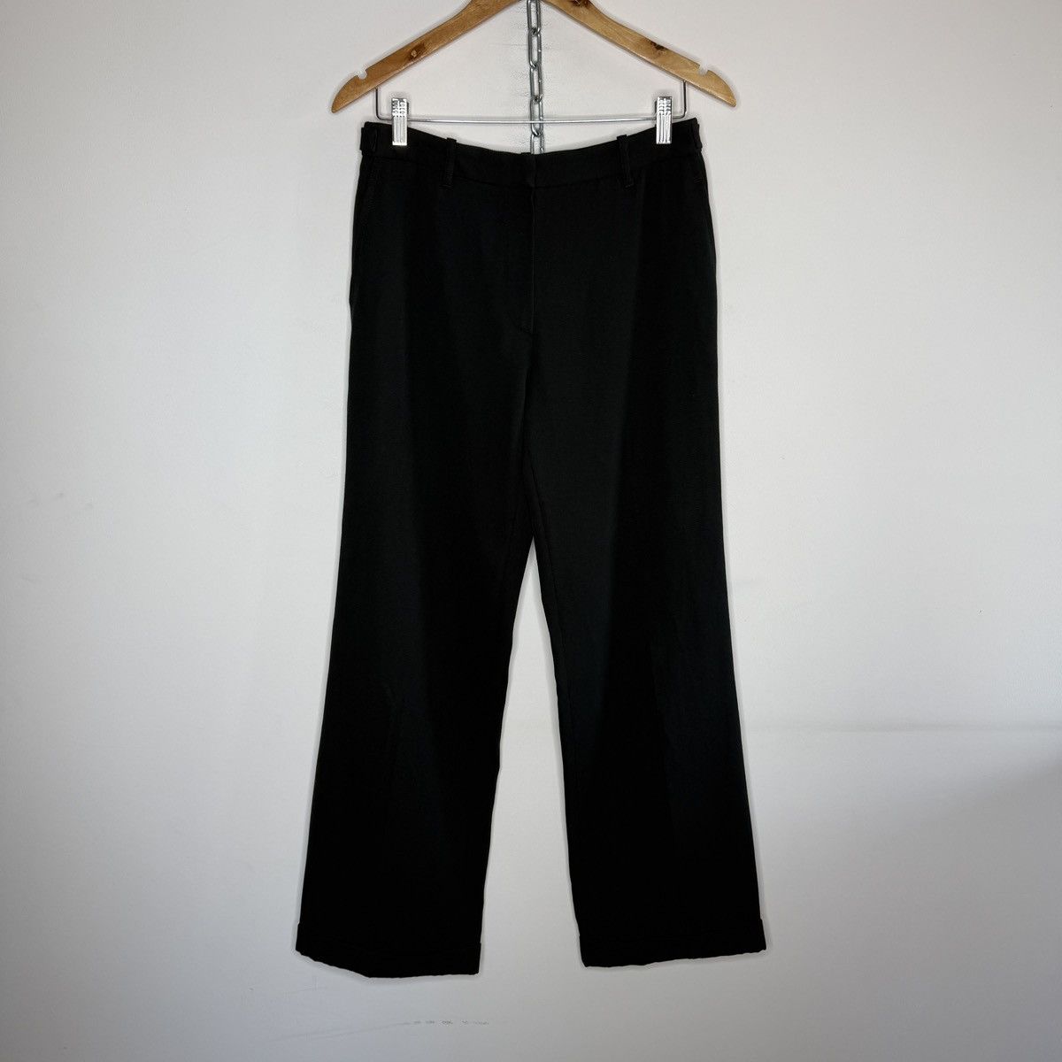 Ann Demeulemeester Ann Demeulemeester Trousers Flared Smart Vintage Archive Size 27" / US 4 / IT 40 - 1 Thumbnail