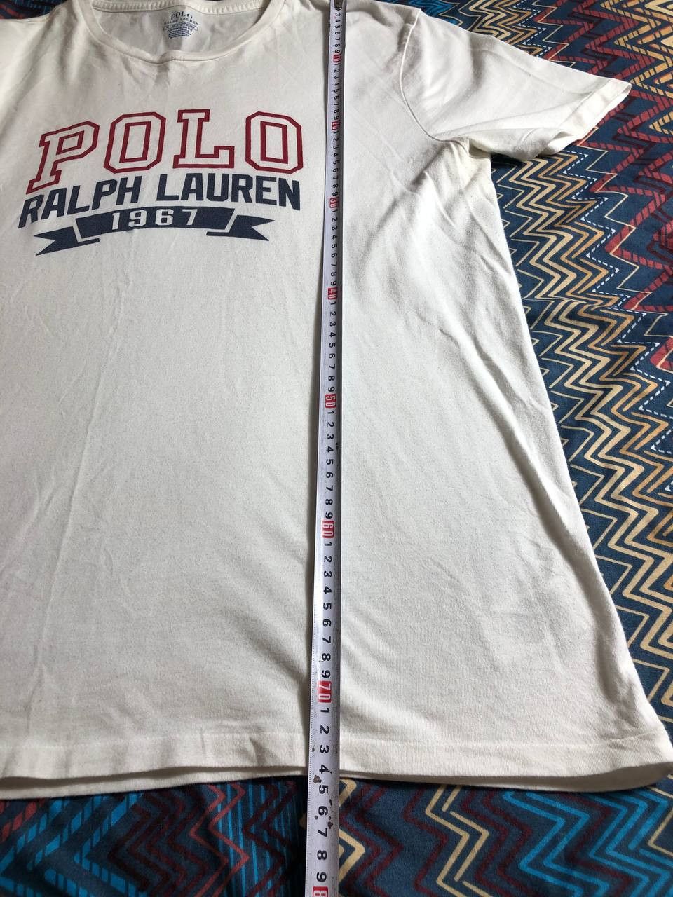 Polo Ralph Lauren × Ralph Lauren Vintage Polo Ralph Lauren Big Logo Tee Tshirt Spellout Size US XL / EU 56 / 4 - 9 Thumbnail