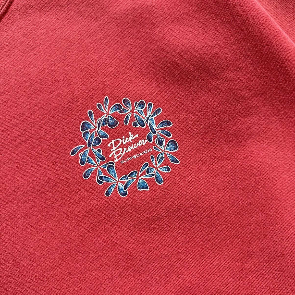 VINTAGE PIKO SURFBOARDS BIG LOGO FLORA SURF WEAR MADE IN USA