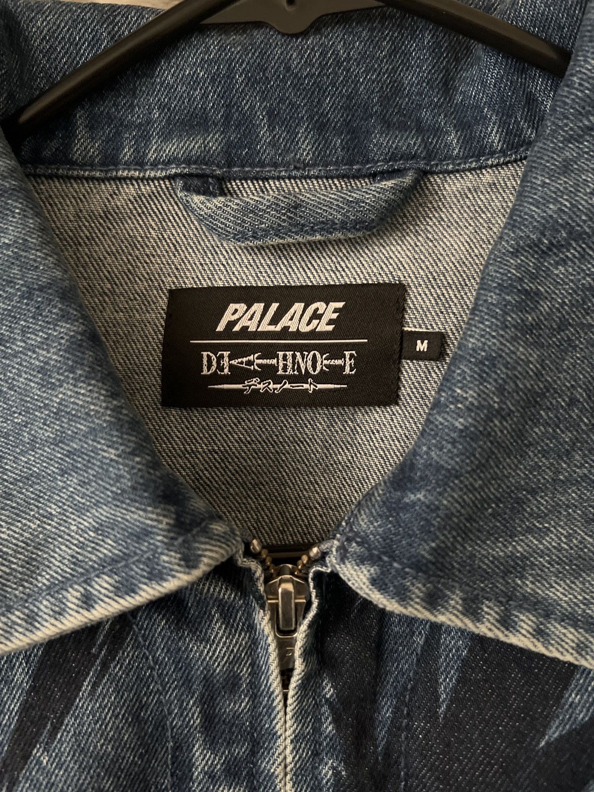 Palace Palace X Death Note Ryuk Denim Jacket Stone Wash Size US M / EU 48-50 / 2 - 6 Thumbnail
