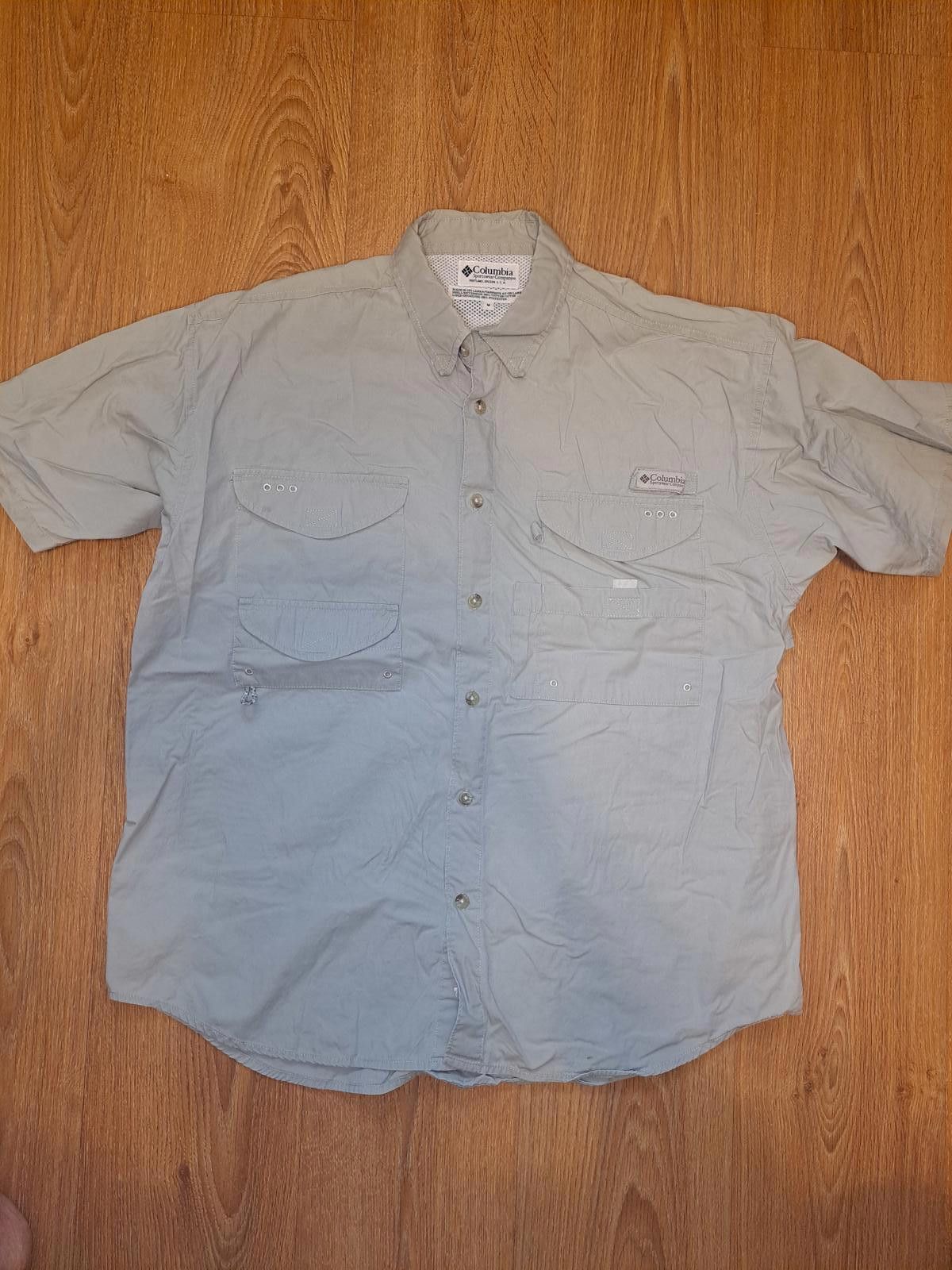 Columbia Columbia PFG Button Down Collared Shirt Mens Medium Beige Size US M / EU 48-50 / 2 - 1 Thumbnail