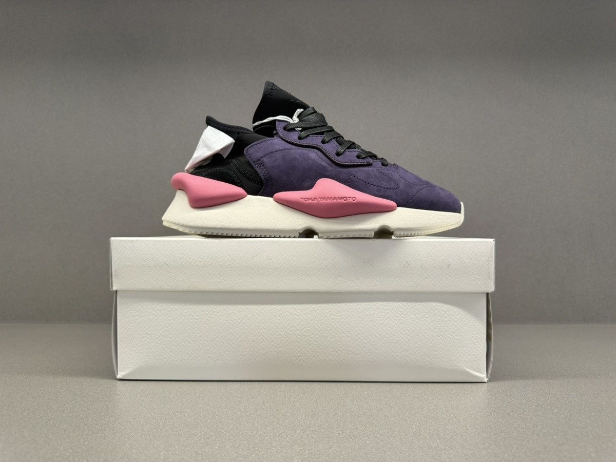 Y-3 Adidas Y-3 Kaiwa Noble Purple Black Off White Size US 7.5 / EU 40-41 - 3 Thumbnail