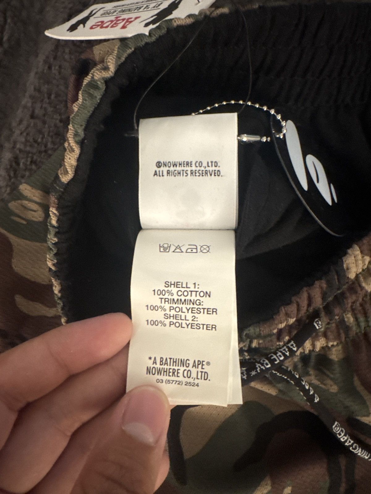 Aape AAPE Basketball Shorts Size US 31 - 4 Thumbnail
