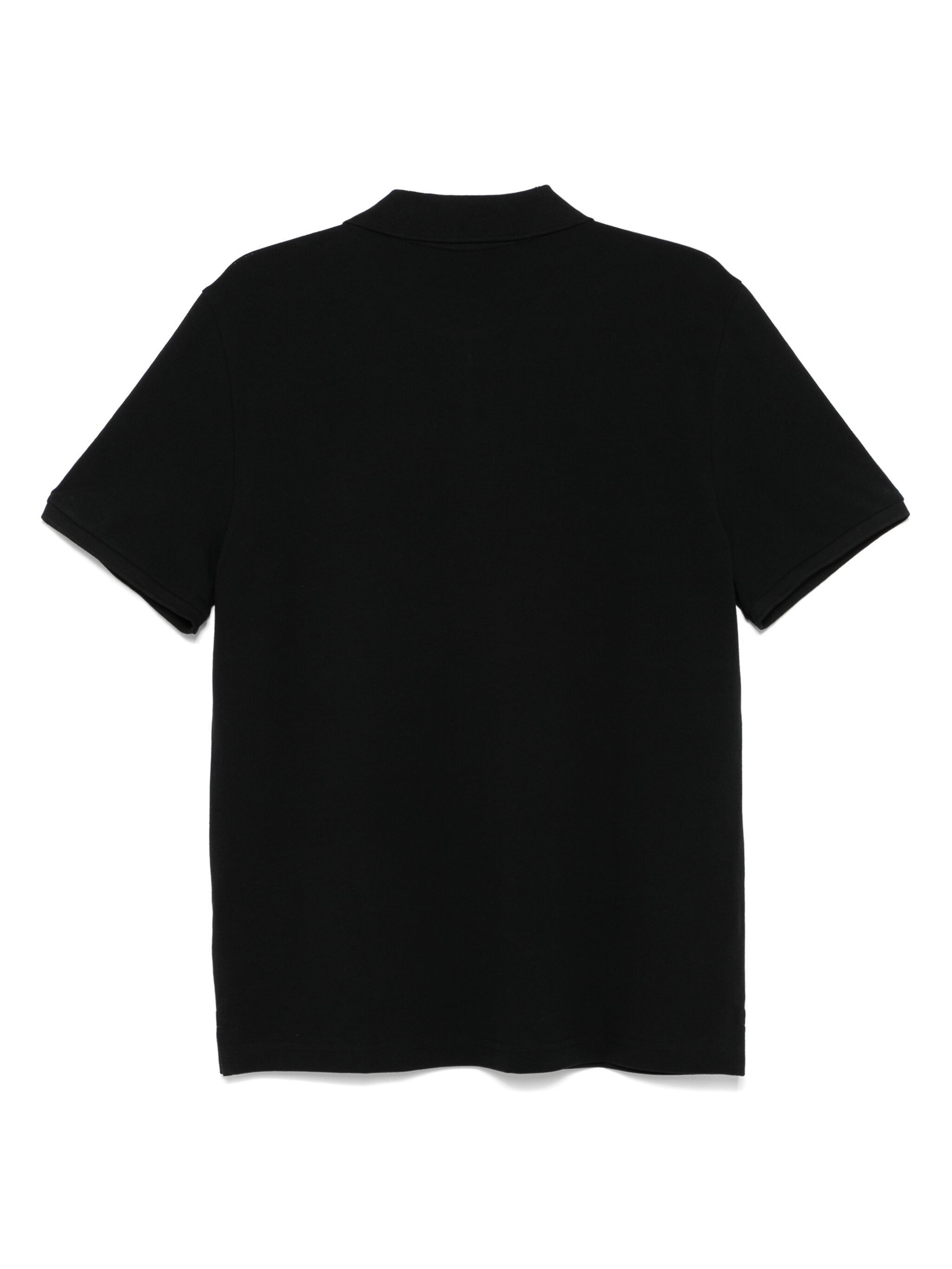 Moose Knuckles o1s22i1n1124 Golden Logo Everett Polo Shirt in Black Size US M / EU 48-50 / 2 - 2 Thumbnail