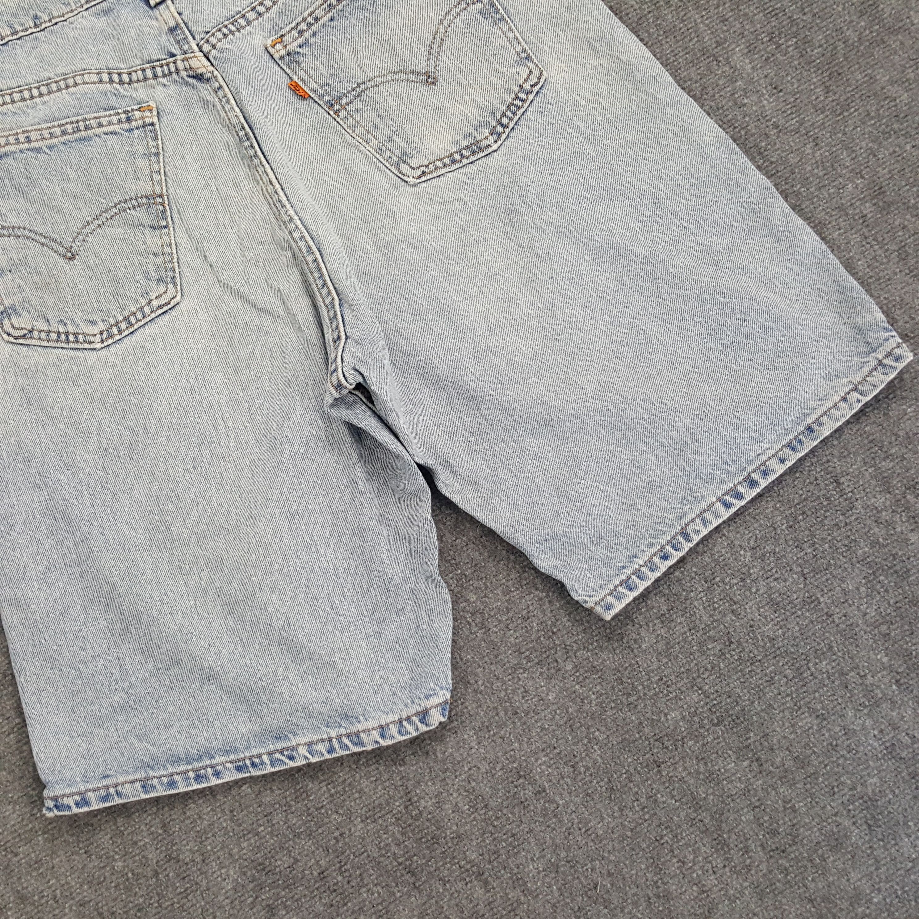 Levi's × Vintage LEVI'S 550 American Denim Style Short Jeans Size US 34 / EU 50 - 3 Thumbnail