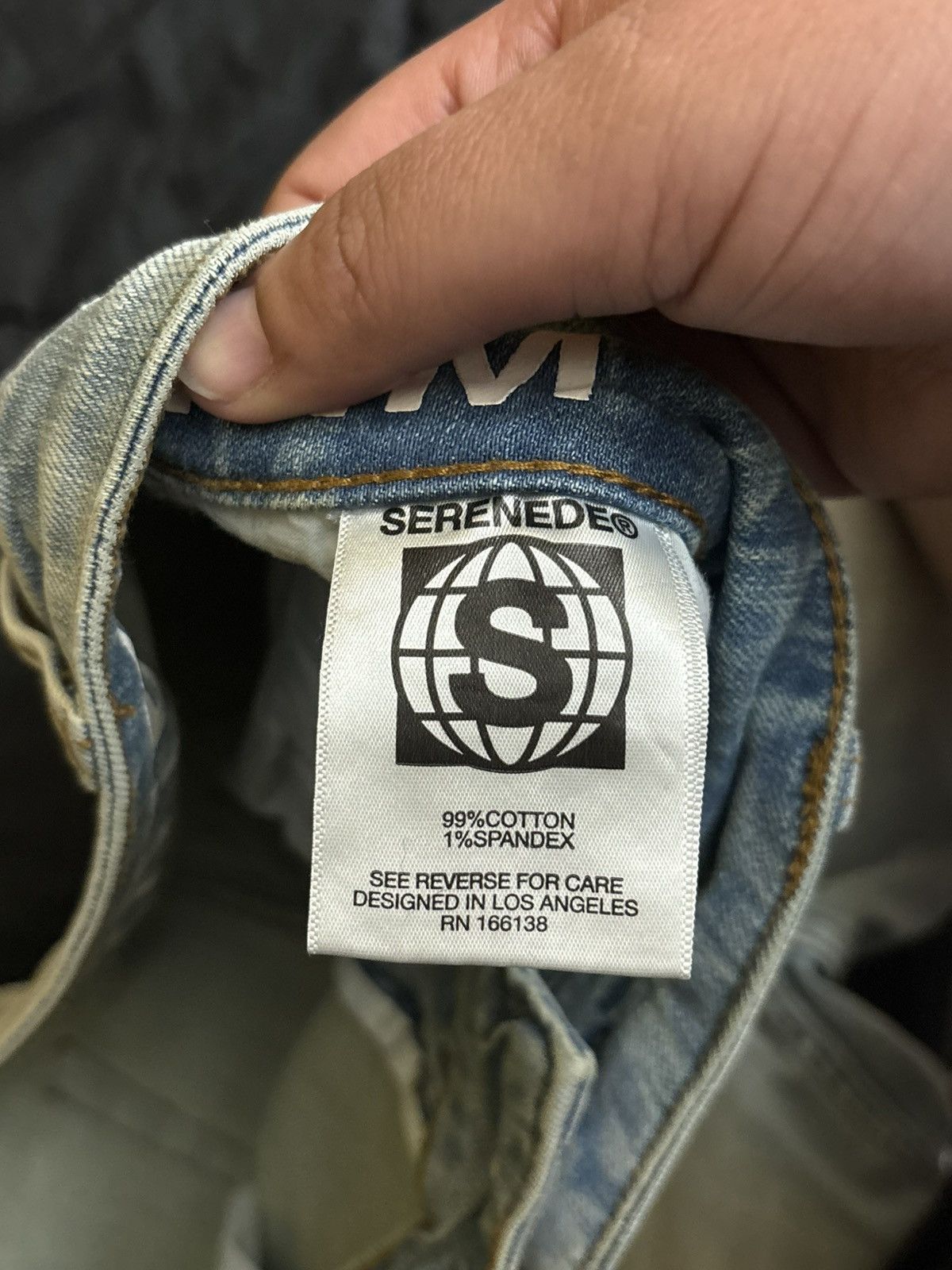 SERENEDE SERENEDE SKINNY JEANS LIGHTWASH Size US 34 / EU 50 - 4 Thumbnail