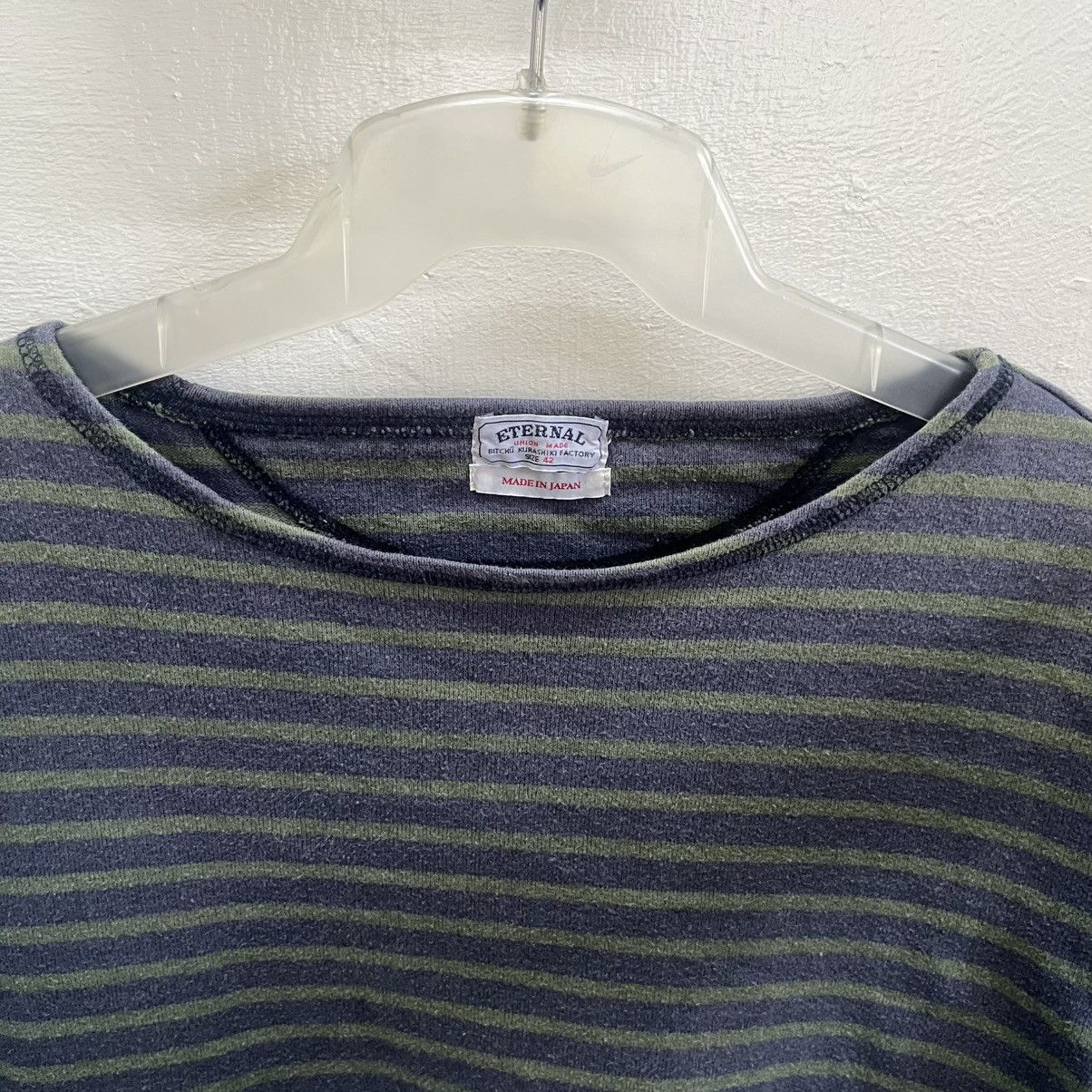Eternal Rare Vintage Eternal Japan Stripes Longsleeve Tees Size US L / EU 52-54 / 3 - 8 Thumbnail