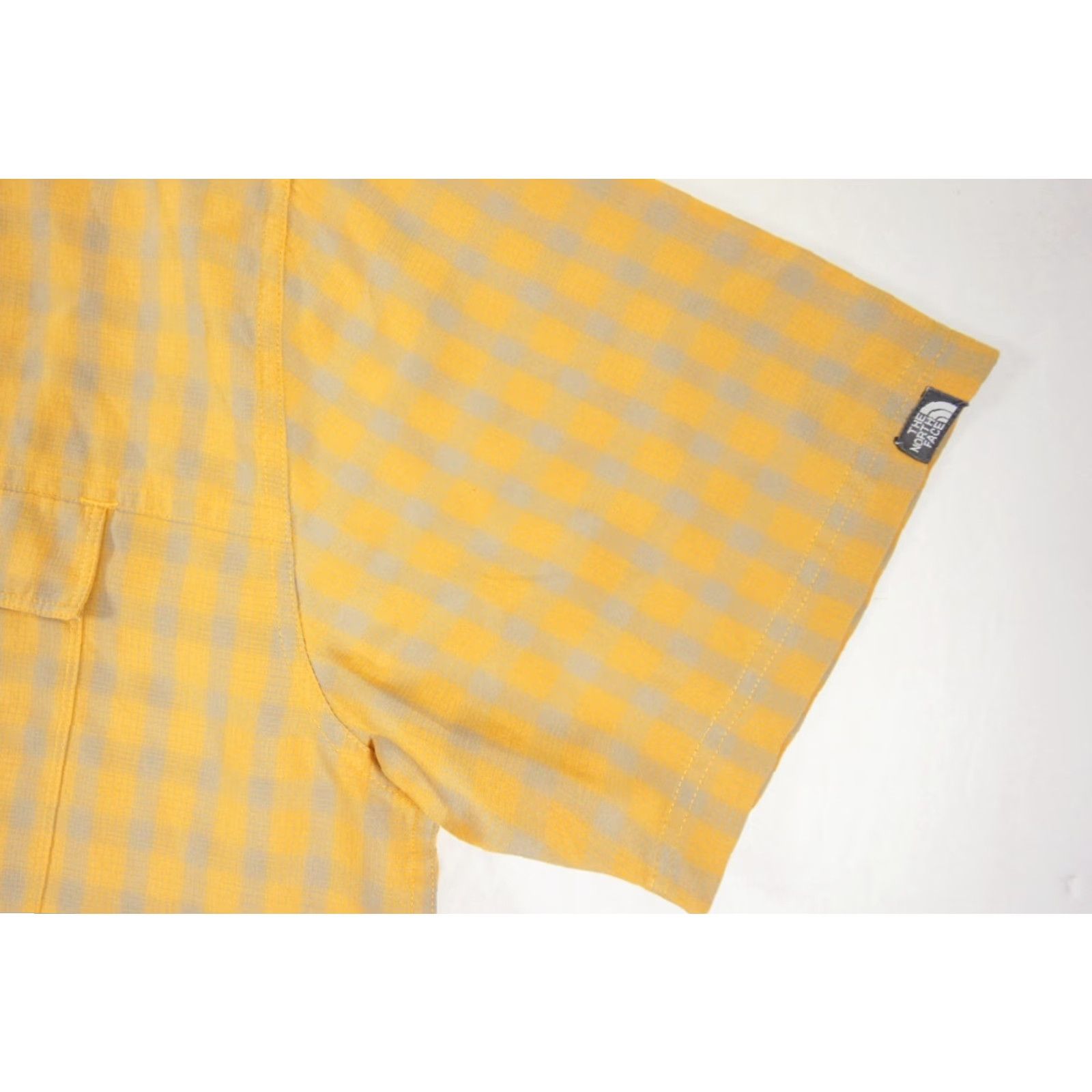 The North Face The North Face Shirt Mens 2XL Yellow Button Down Short Sleeve Outdoors Camp Hike Casual Size US XXL / EU 58 / 5 - 4 Thumbnail