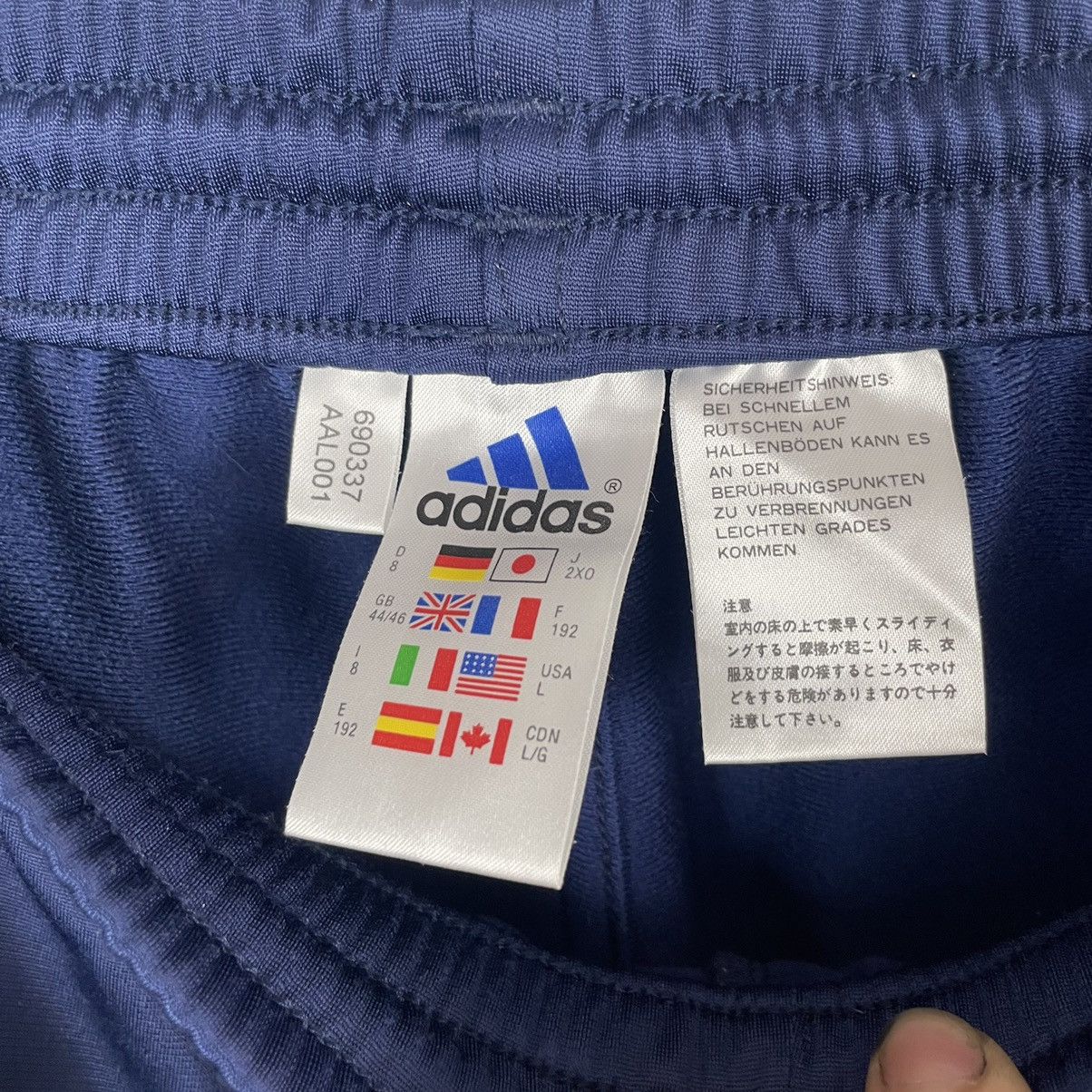 Adidas × Vintage 🔥RARE🔥 Vintage Adidas 90’s Tracksuit blue size Large y2k Size 46L - 11 Thumbnail