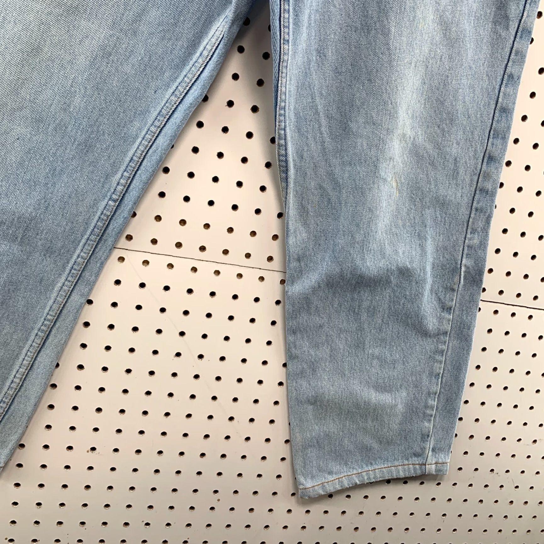 Gap VINTAGE Gap Jeans Mens 33x30 Blue Denim Straight Light Wash 90s 2000s Mens Jeans Size US 33 - 5 Thumbnail