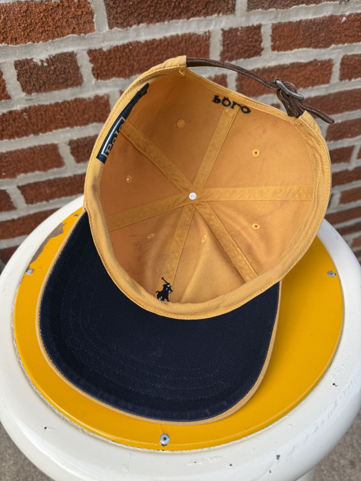 Polo Ralph Lauren Vintage 90’s Polo Ralph Lauren Custom Cap Size ONE SIZE - 6 Thumbnail