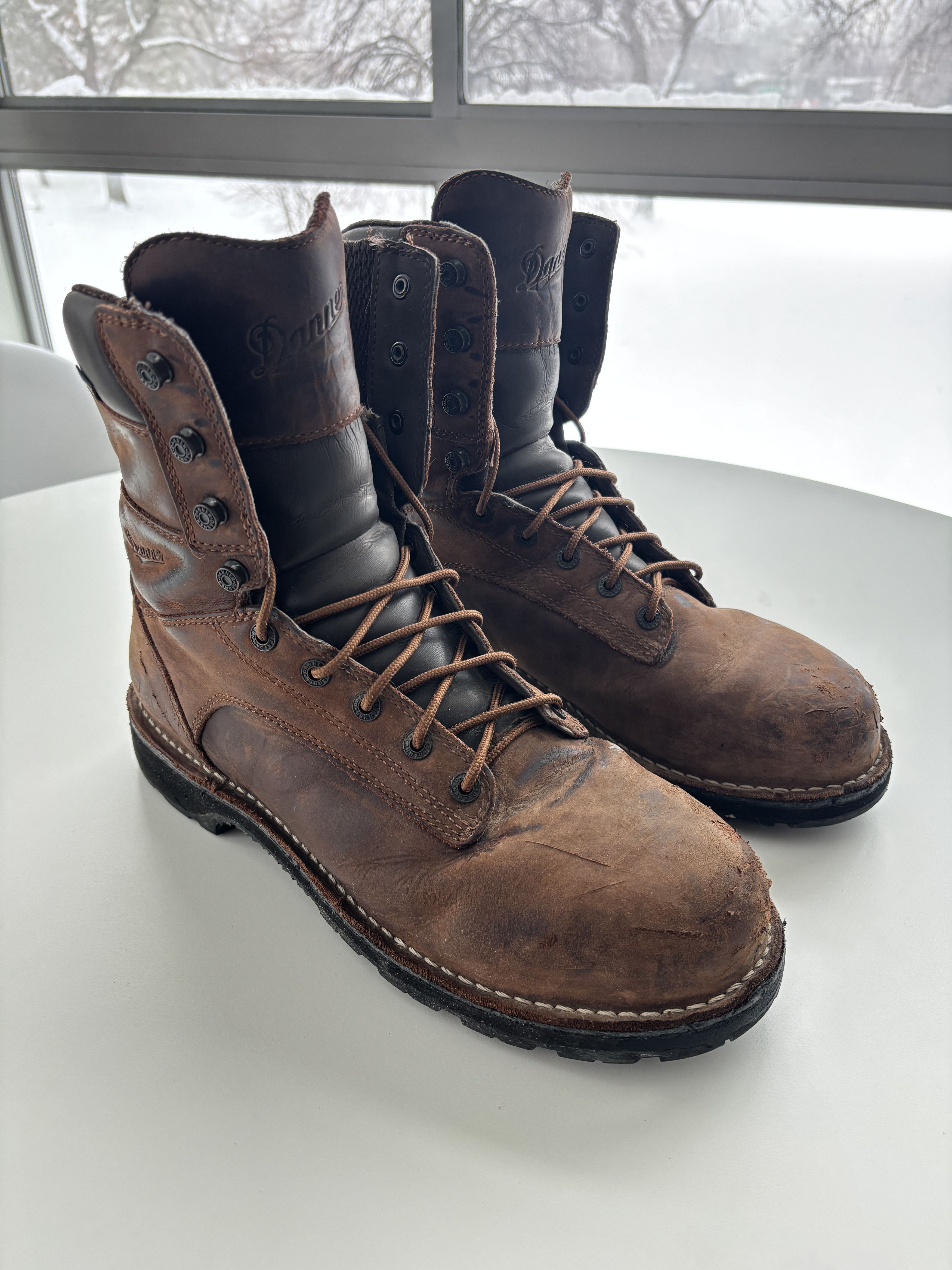 Danner Workman 8" Waterproof Steel Toe Work Boot Size US 12 / EU 45 - 2 Thumbnail
