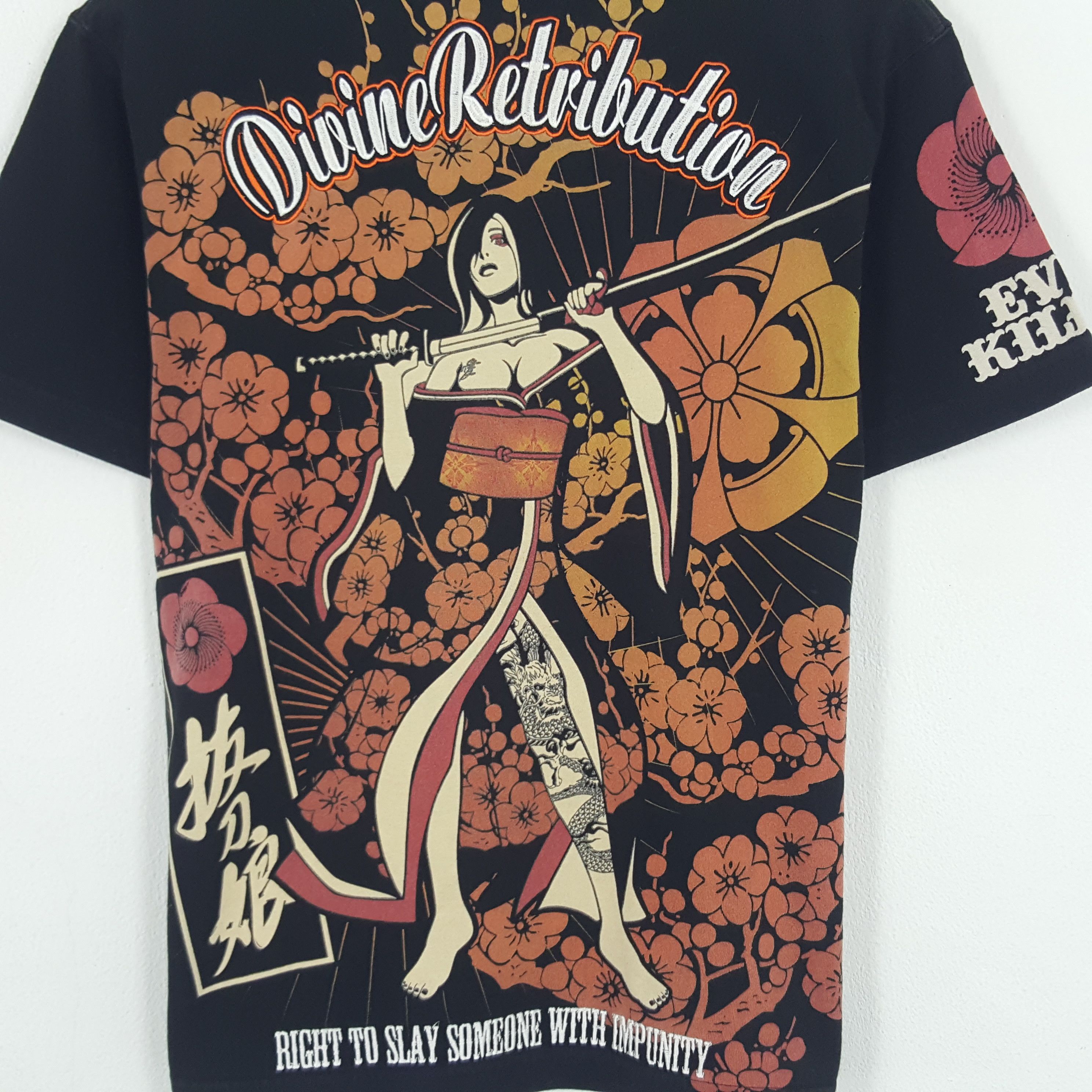 Vintage Vintage Divine Retribution Evil Killer Tshirt Size US M / EU 48-50 / 2 - 2 Thumbnail