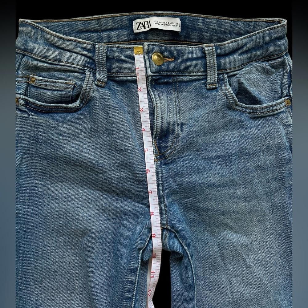 Zara Zara high rise skinny Jeans Size 27" / US 4 / IT 40 - 2 Thumbnail