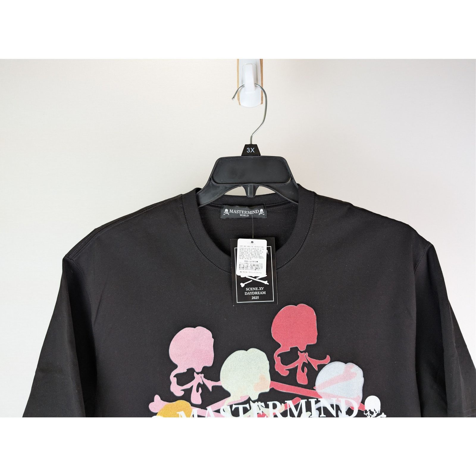 Mastermind World o1rshd1 Multi Skull Short-Sleeve Tee T-Shirt in black cotton Size US L / EU 52-54 / 3 - 3 Thumbnail