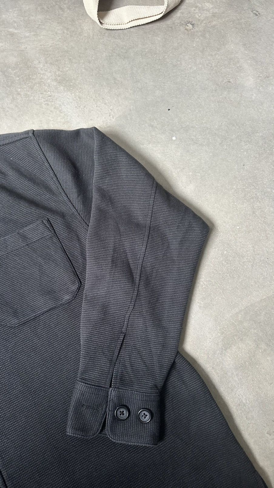 Yohji Yamamoto VINTAGE SACSNY Y’SACCS WAFFLE SWEATER Size US M / EU 48-50 / 2 - 4 Thumbnail