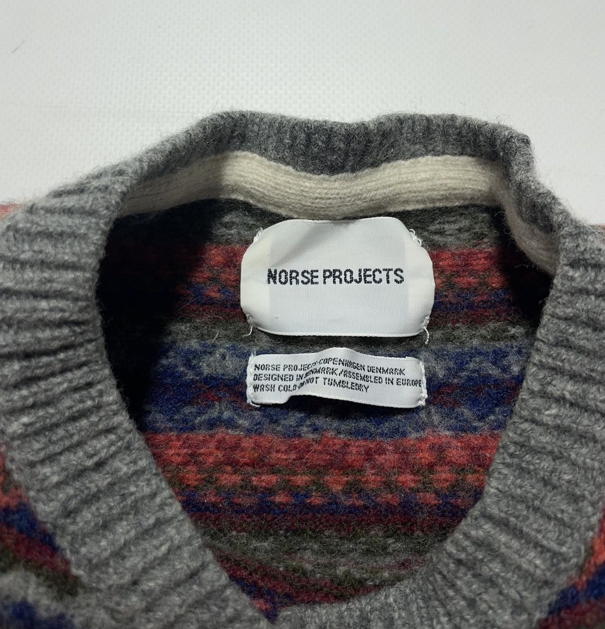 Norse Projects Norse Projects Martin Multi Raglan Knit Sweater Size US S / EU 44-46 / 1 - 6 Thumbnail