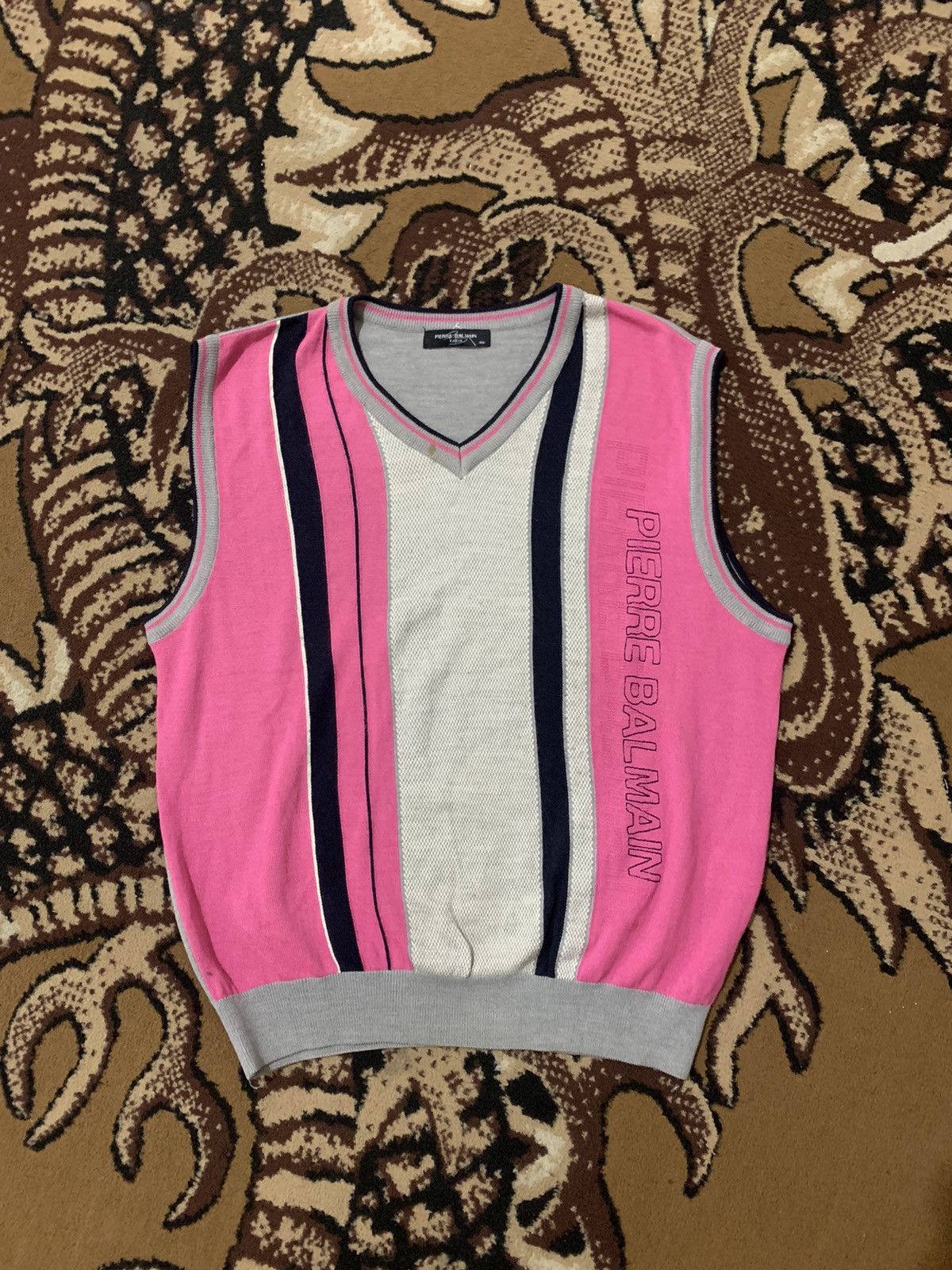 Pierre Balmain Vintage 90s Piere Balmain Vest Size M / US 6-8 / IT 42-44 - 1 Thumbnail
