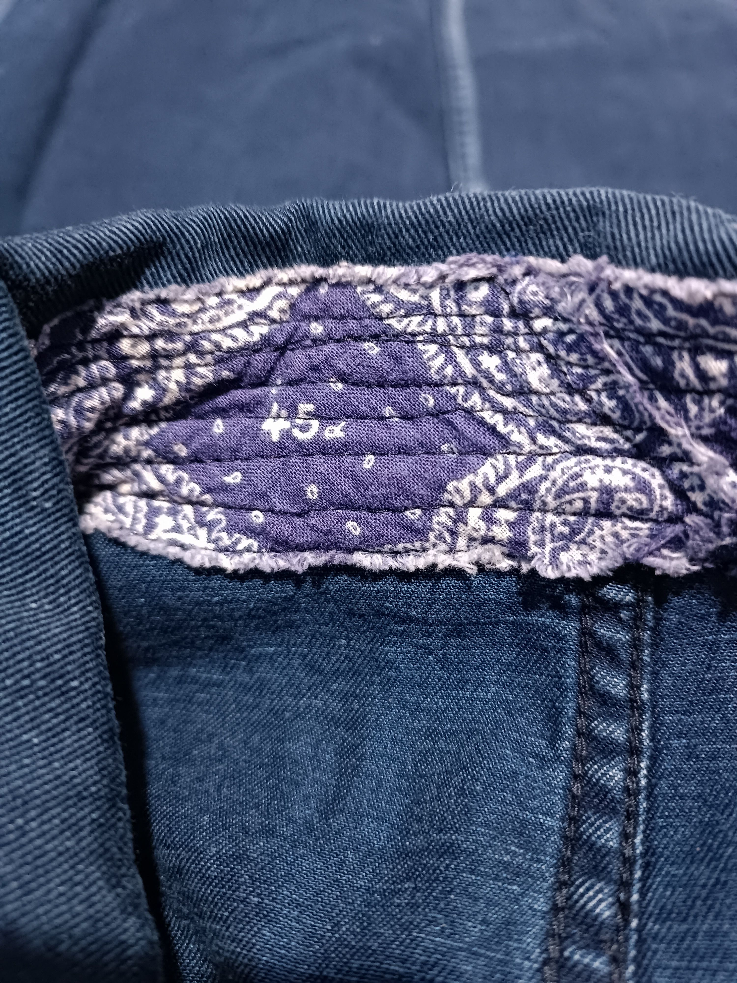 45rpm 45rpm Double Breasted Distressed Indigo Dyed Cotton Size US L / EU 52-54 / 3 - 10 Thumbnail