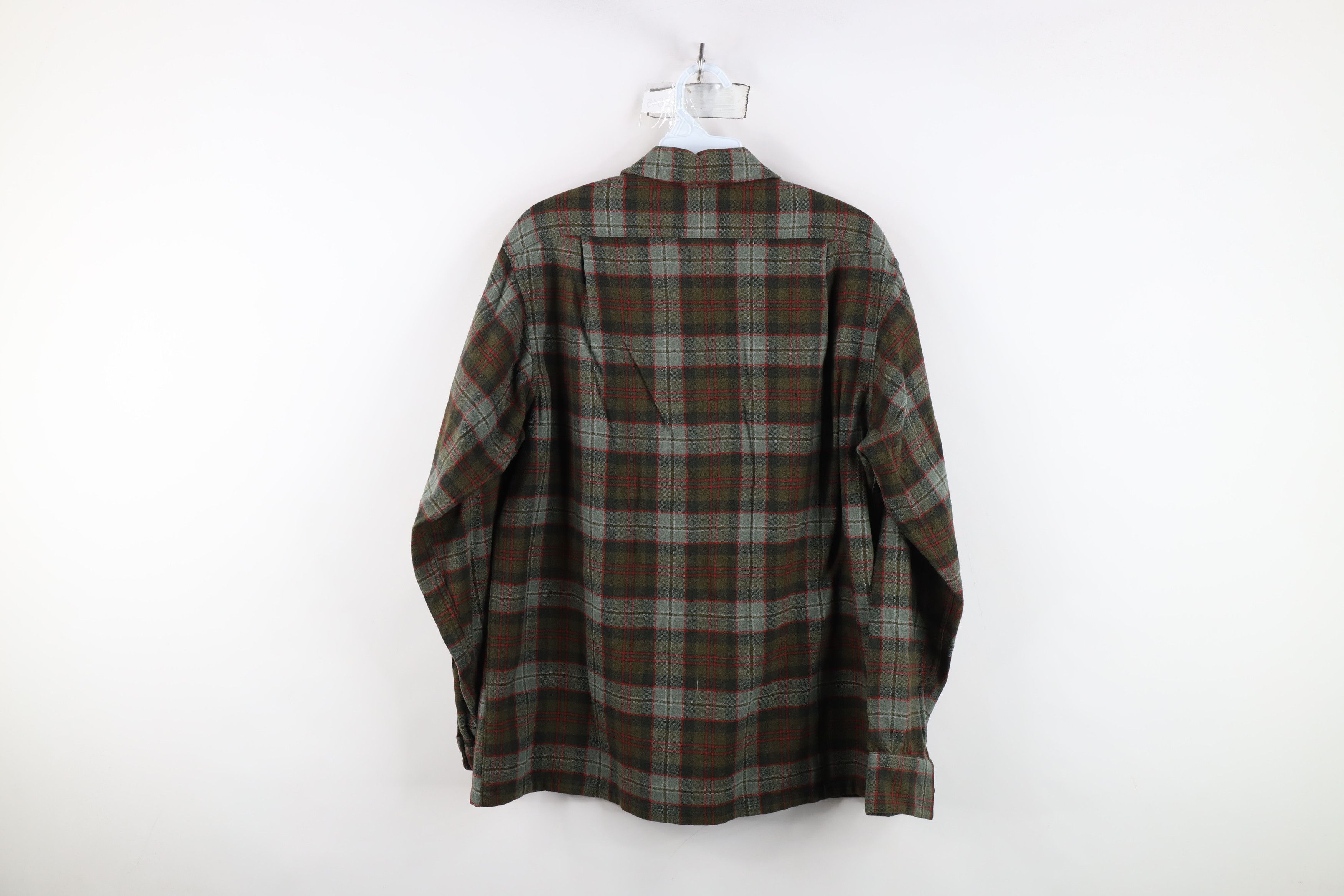 Vintage Vintage 50s Rockabilly Wool Board Button Shirt Plaid USA Size US M / EU 48-50 / 2 - 12 Thumbnail