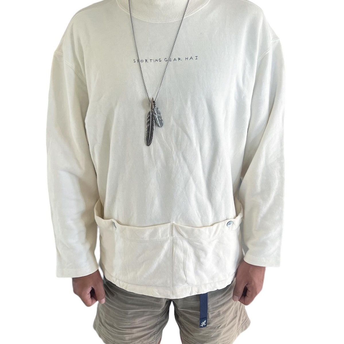 Issey Miyake HAI SPORTING GEAR Two Pocket Sweatshirt Size US M / EU 48-50 / 2 - 9 Thumbnail