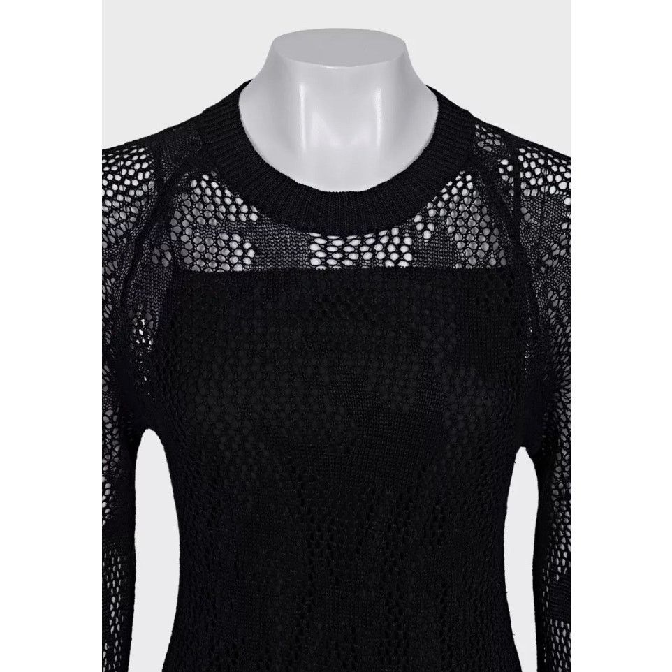 McQ Alexander McQueen Alexander McQueen McQ Knitted Linen Dress - Size Small Size S / US 4 / IT 40 - 4 Thumbnail